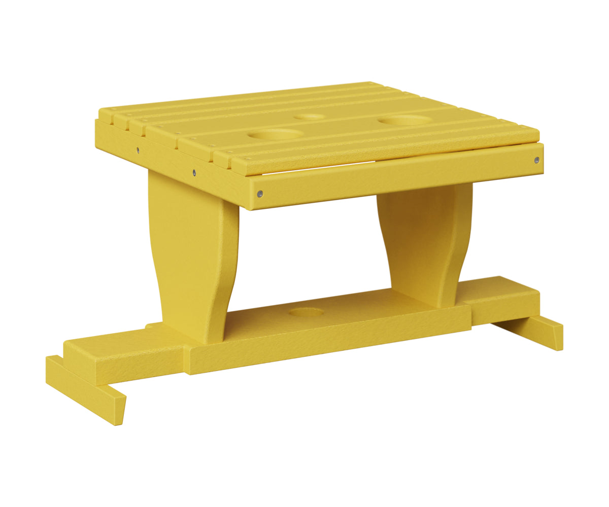 Berlin Gardens Gliding Settee Table in Sunburst Yellow