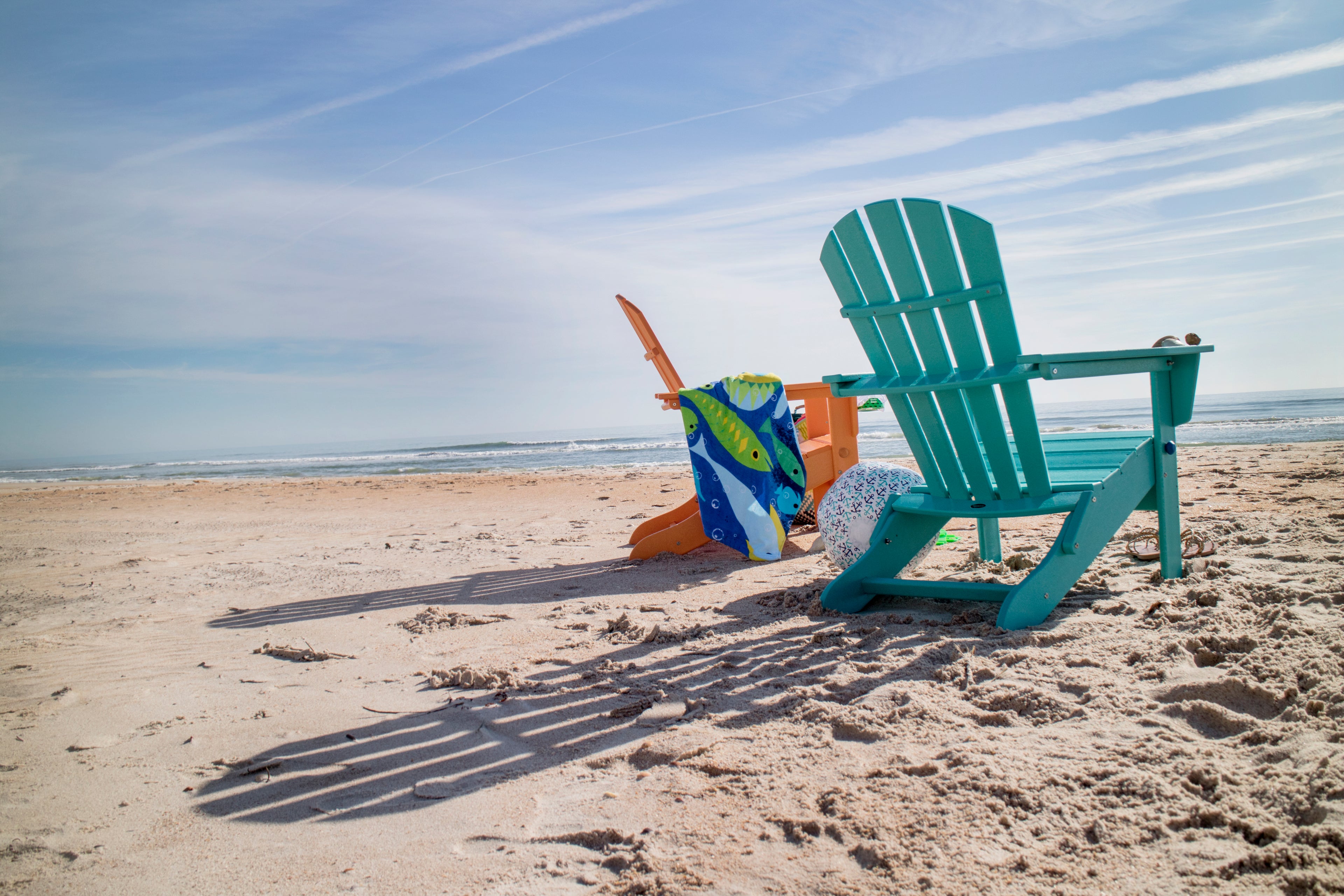 POLYWOOD Palm Coast Folding Adirondack