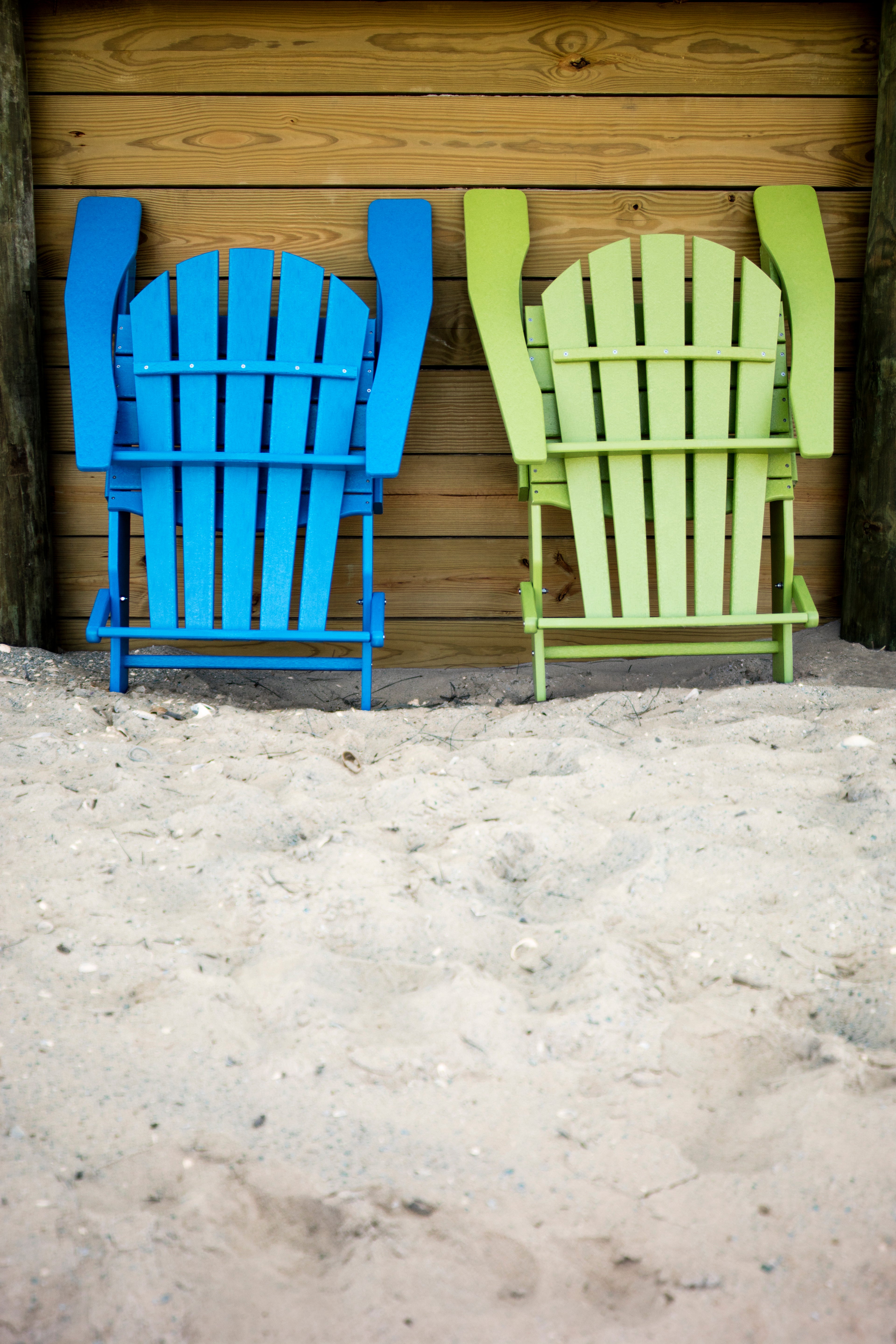 POLYWOOD Palm Coast Folding Adirondack