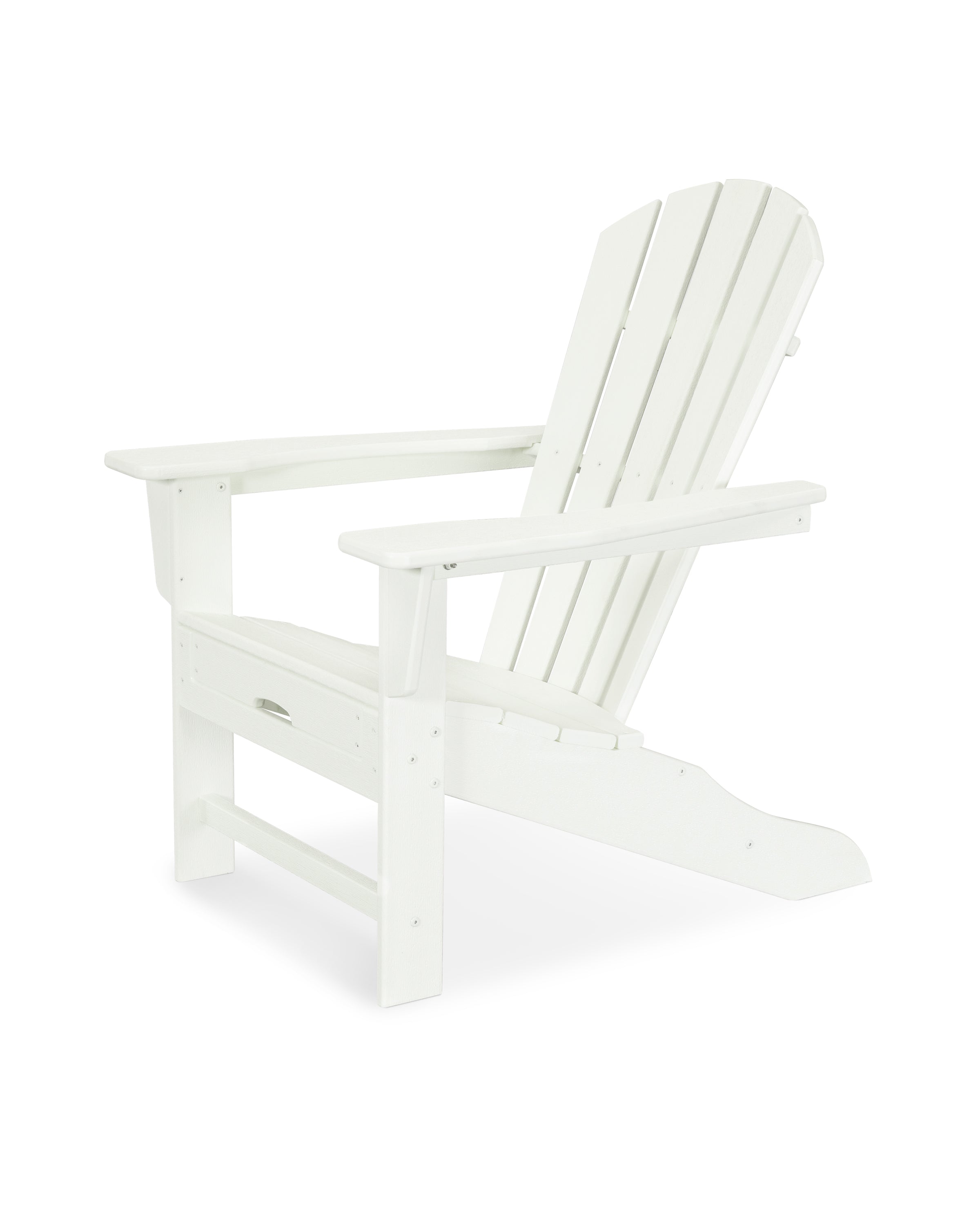 POLYWOOD Palm Coast Ultimate Adirondack with Hideaway Ottoman