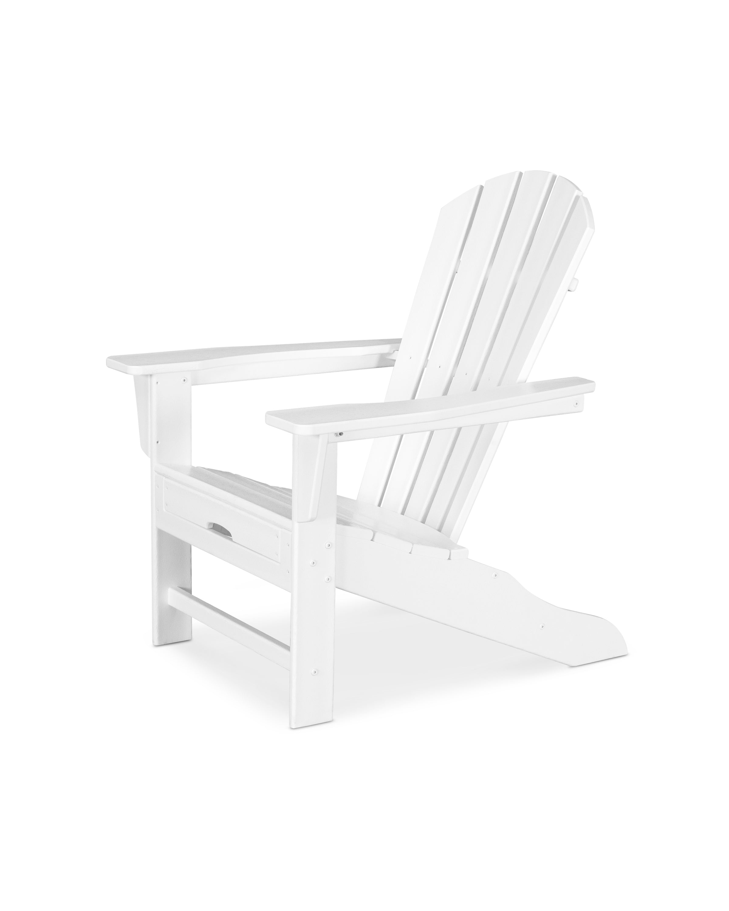 POLYWOOD Palm Coast Ultimate Adirondack with Hideaway Ottoman