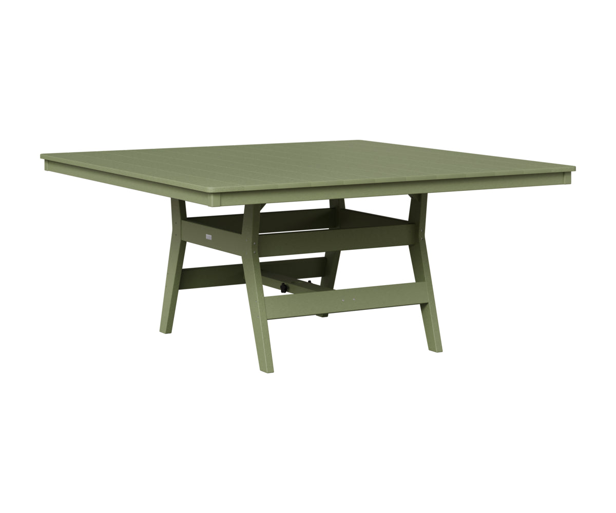 Berlin Gardens Harbor 66" Square Table in Sage