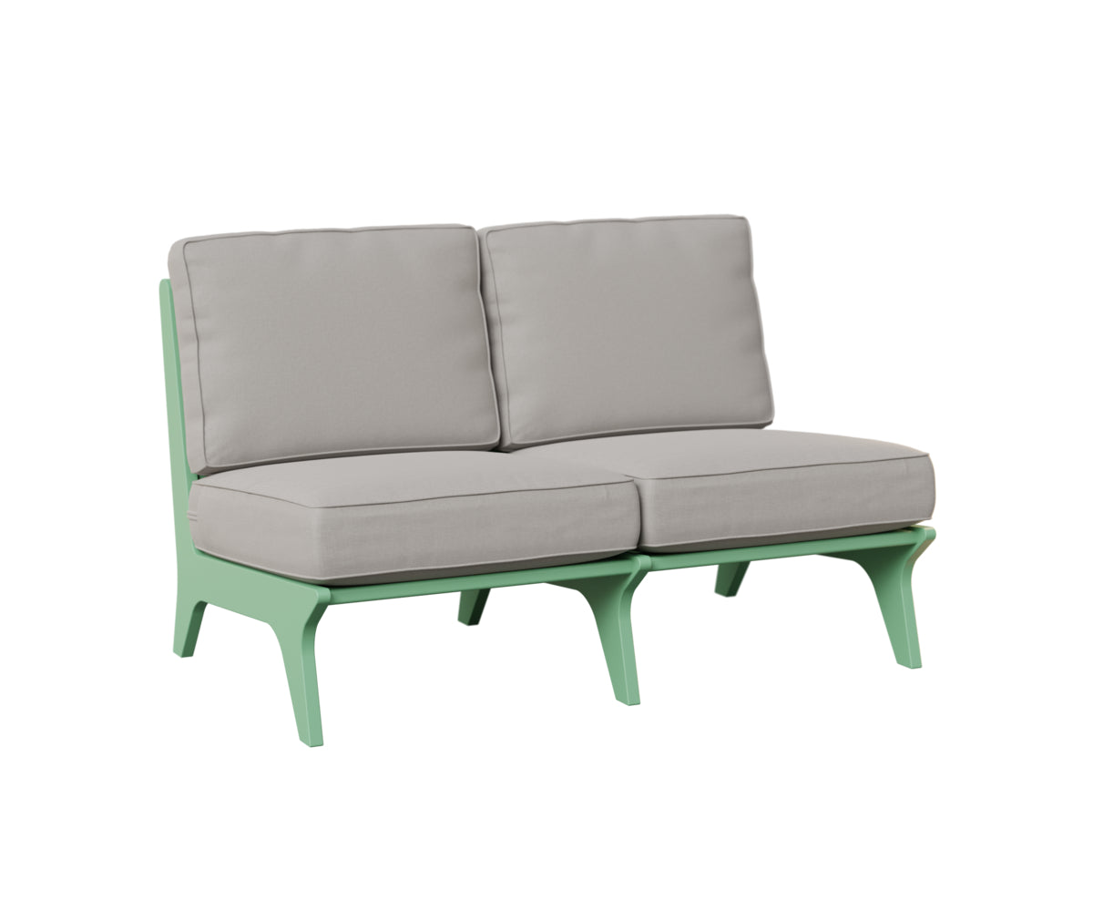 Berlin Gardens Hartley Loveseat in Mint