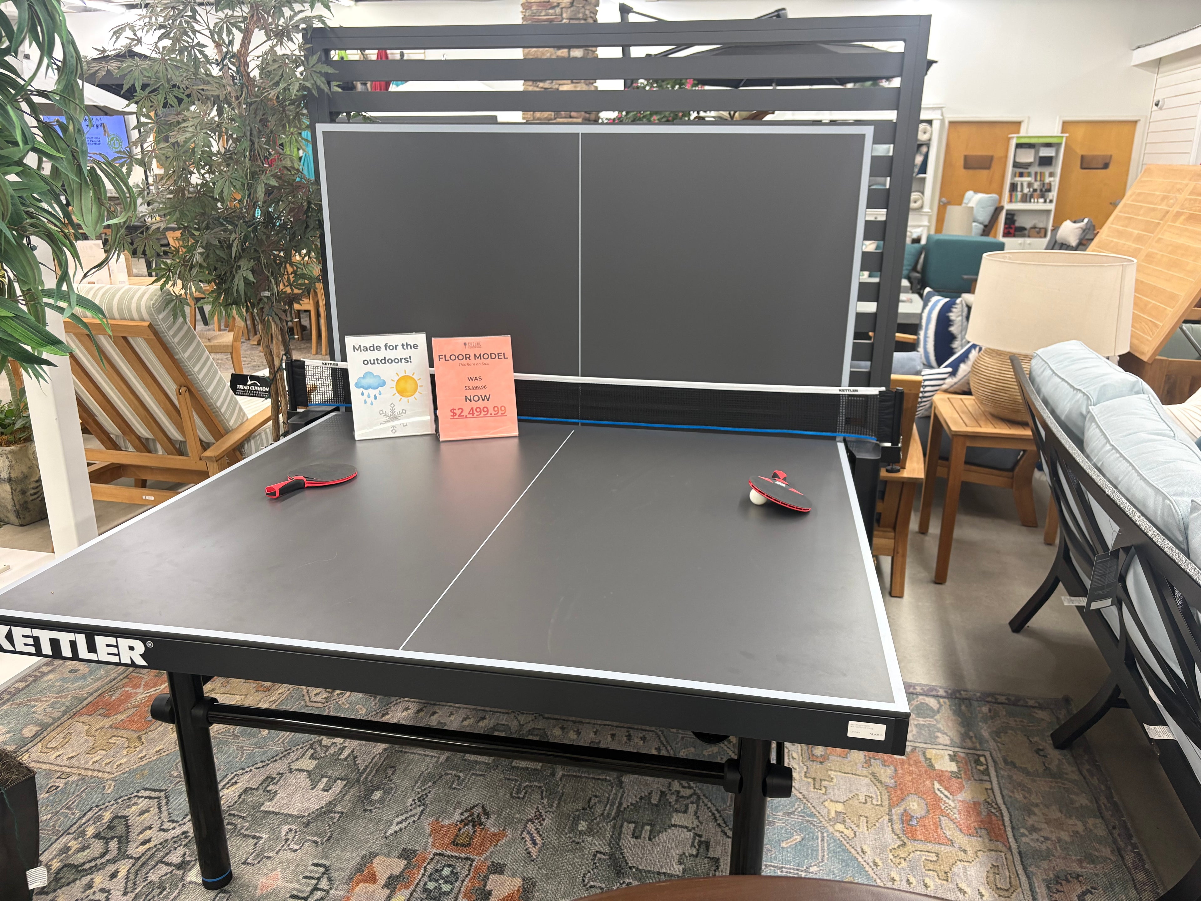 Kettler International Outdoor 15 Table Tennis Table