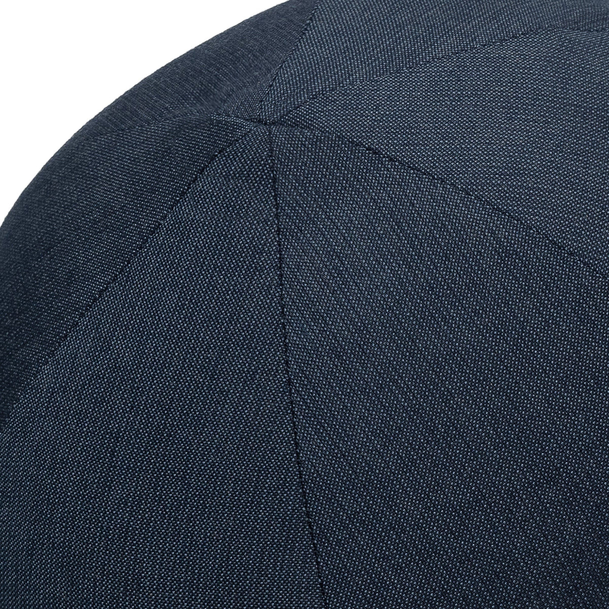 Elaine Smith Indigo Orb 12 inch round orb outdoor pillow, navy - view 4