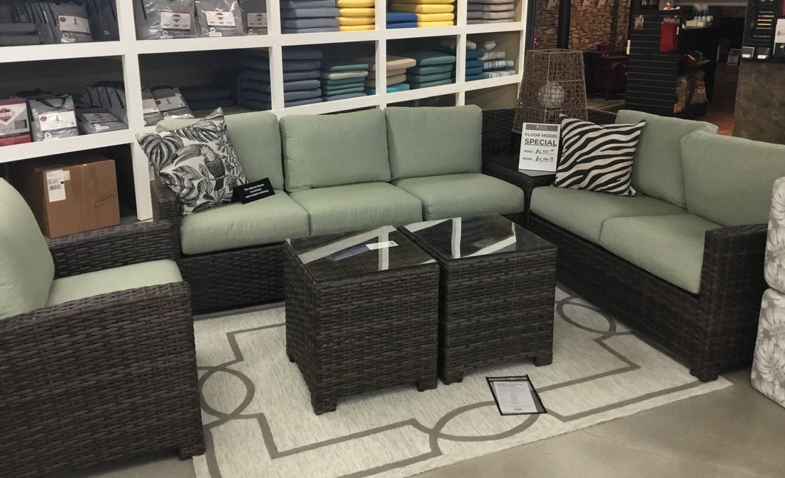 Lakeside Sectional with Lounge Chair