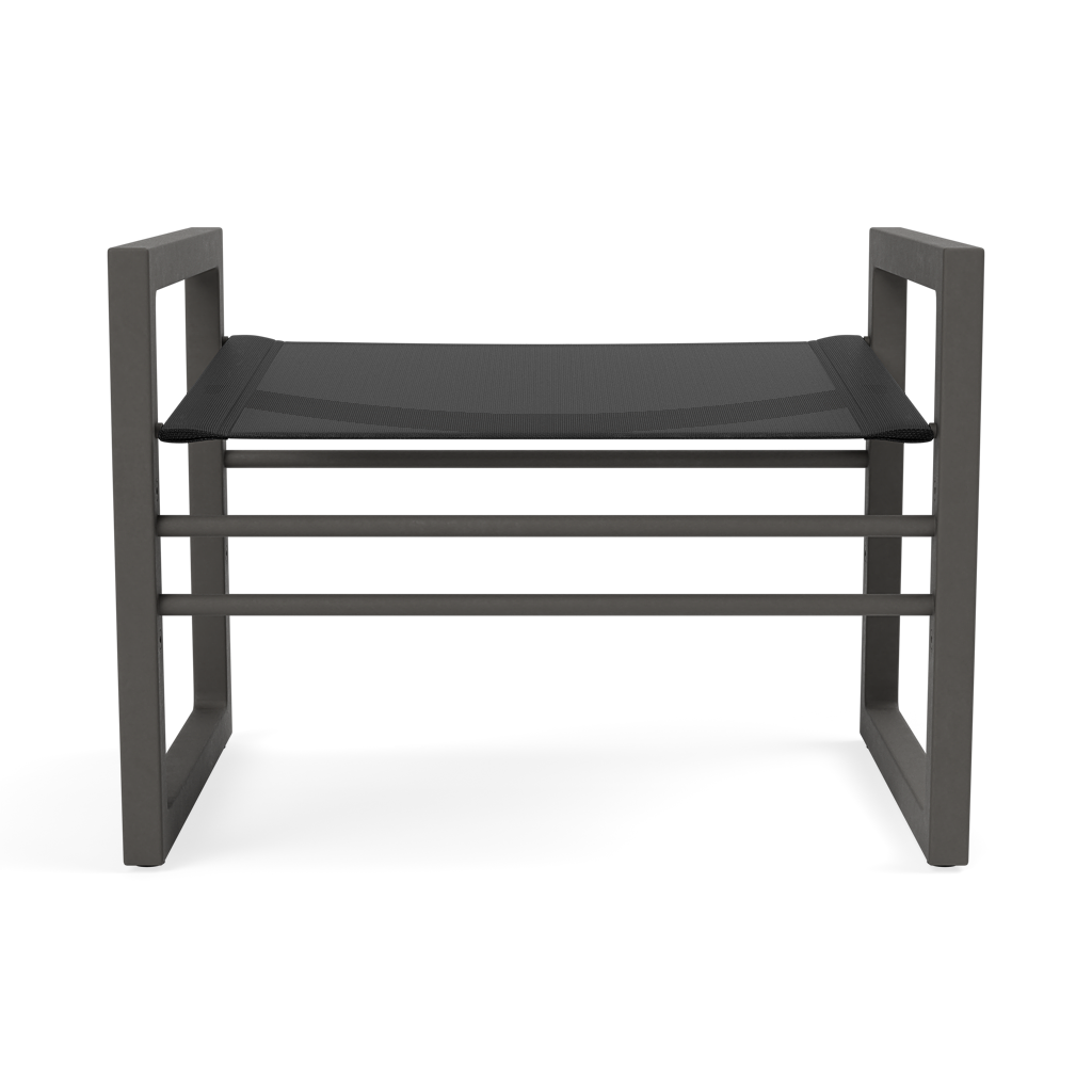 Kiera Aluminum Ottoman