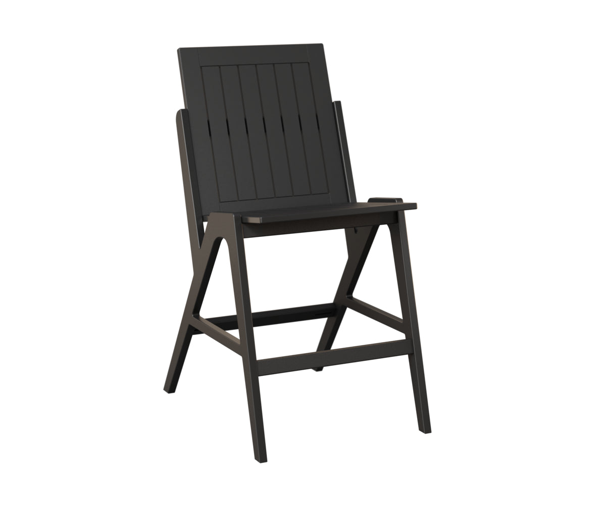Berlin Gardens Kinsley Bar Side Chair in Black