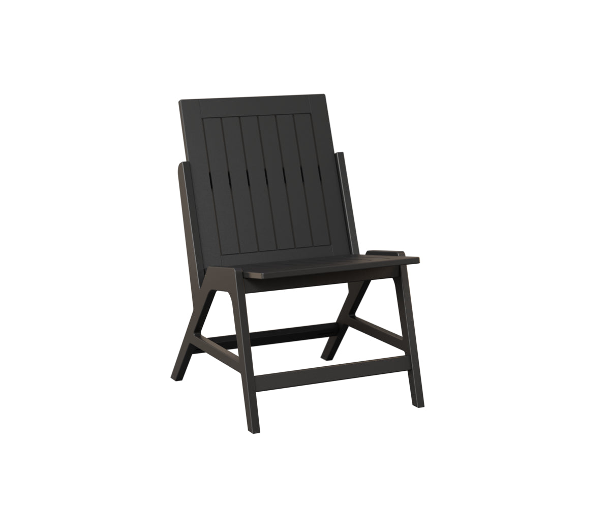 Berlin Gardens Kinsley Dining Side Chair in Black