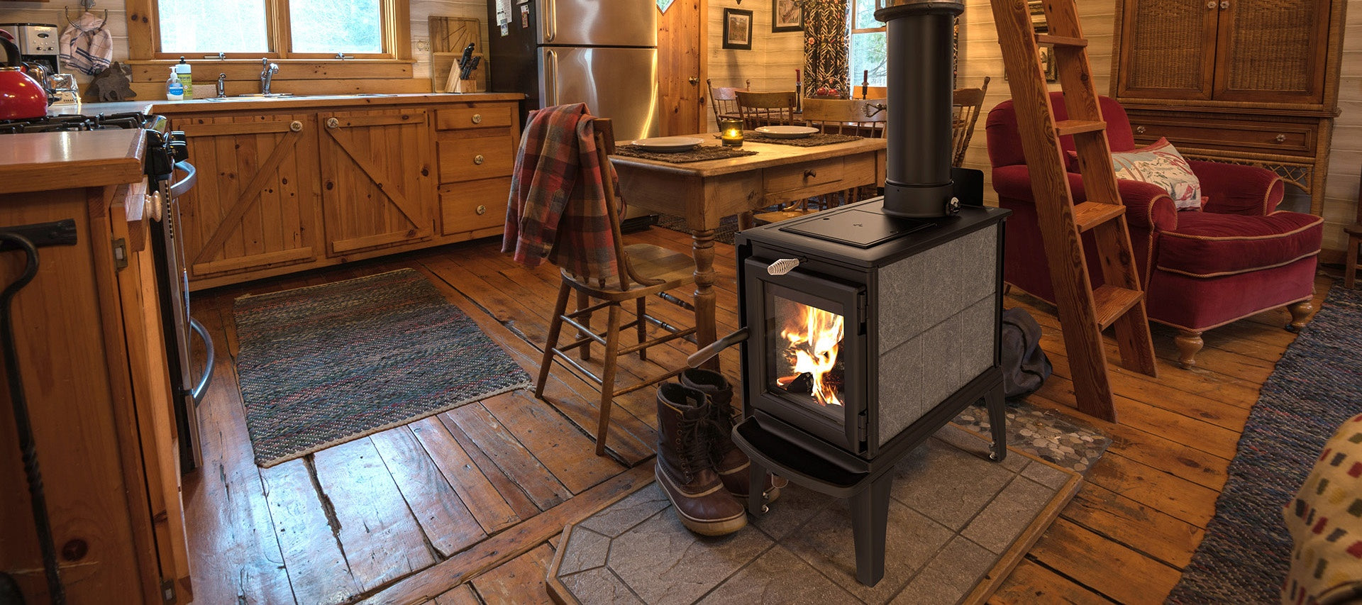 Hearthstone Lincoln TruHybrid Soapstone Stove
