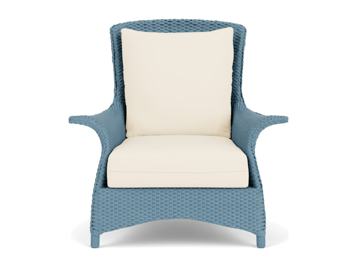 Lloyd Flanders Mandalay Lounge Chair Stillwater Frame Brightside Chalk