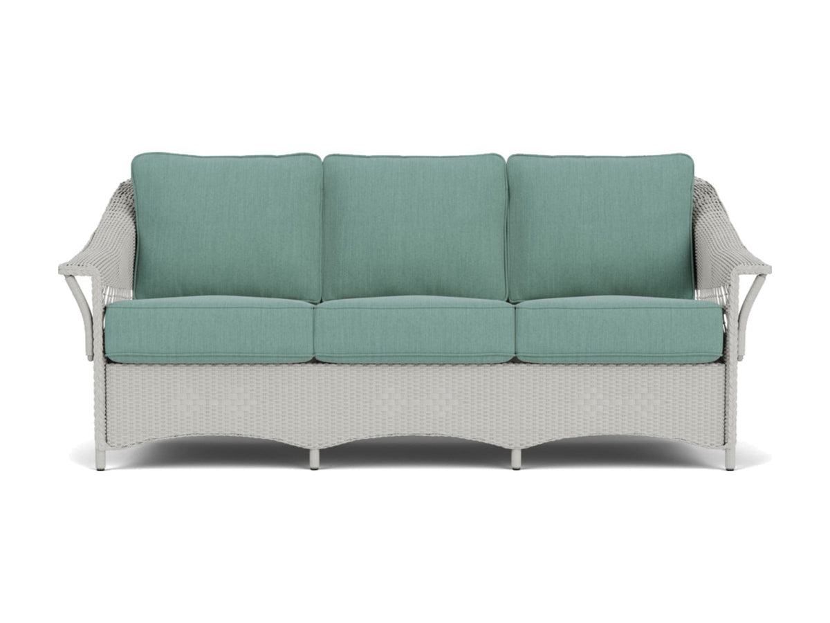 Lloyd Flanders Nantucket Sofa Platinum Frame Loveboat Mint