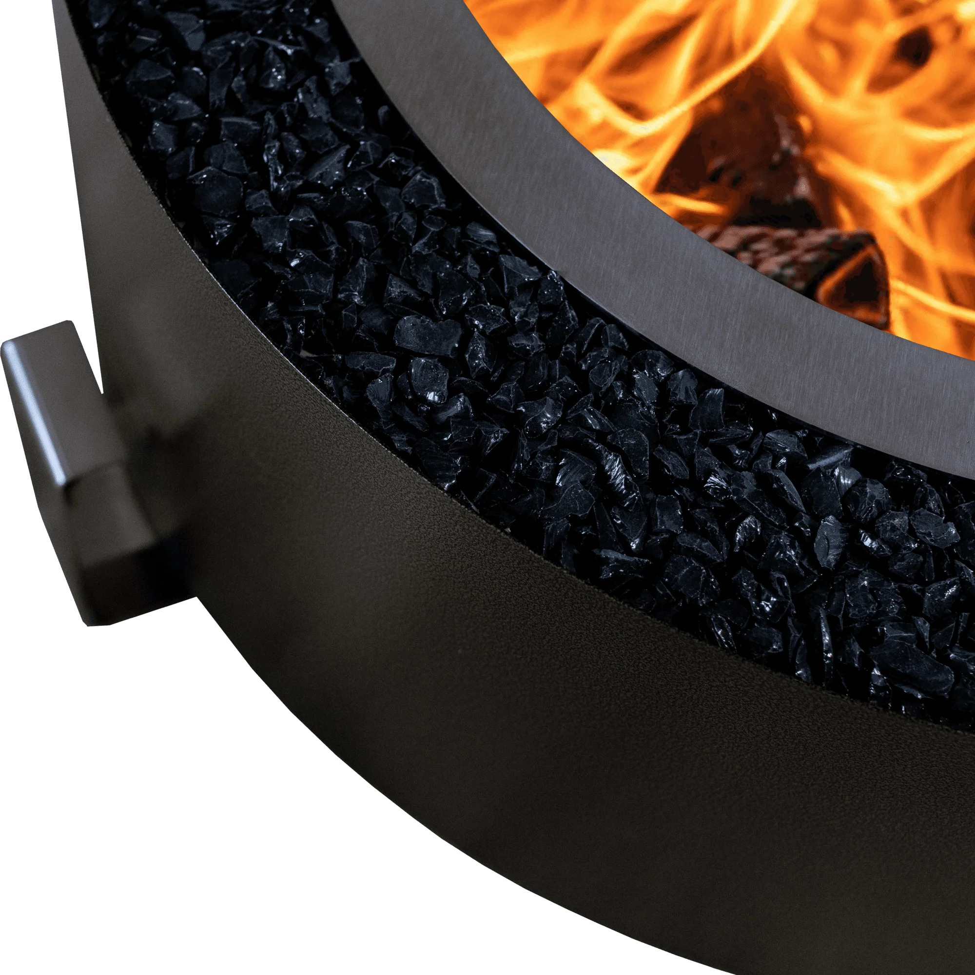 Breeo Luxeve Smokeless Fire Pit w/ Lid & Glass