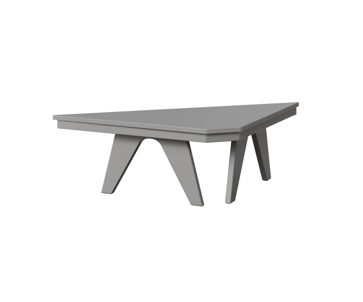 Berlin Gardens MGP Angled Accessory Table in Fog