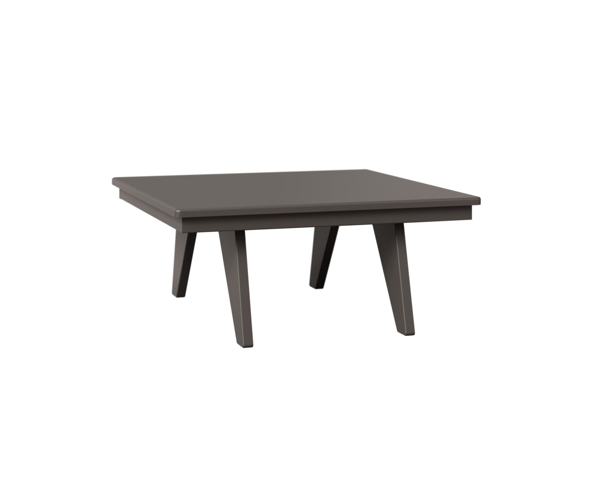 Berlin Gardens MGP Square Accessory Table in Graphite