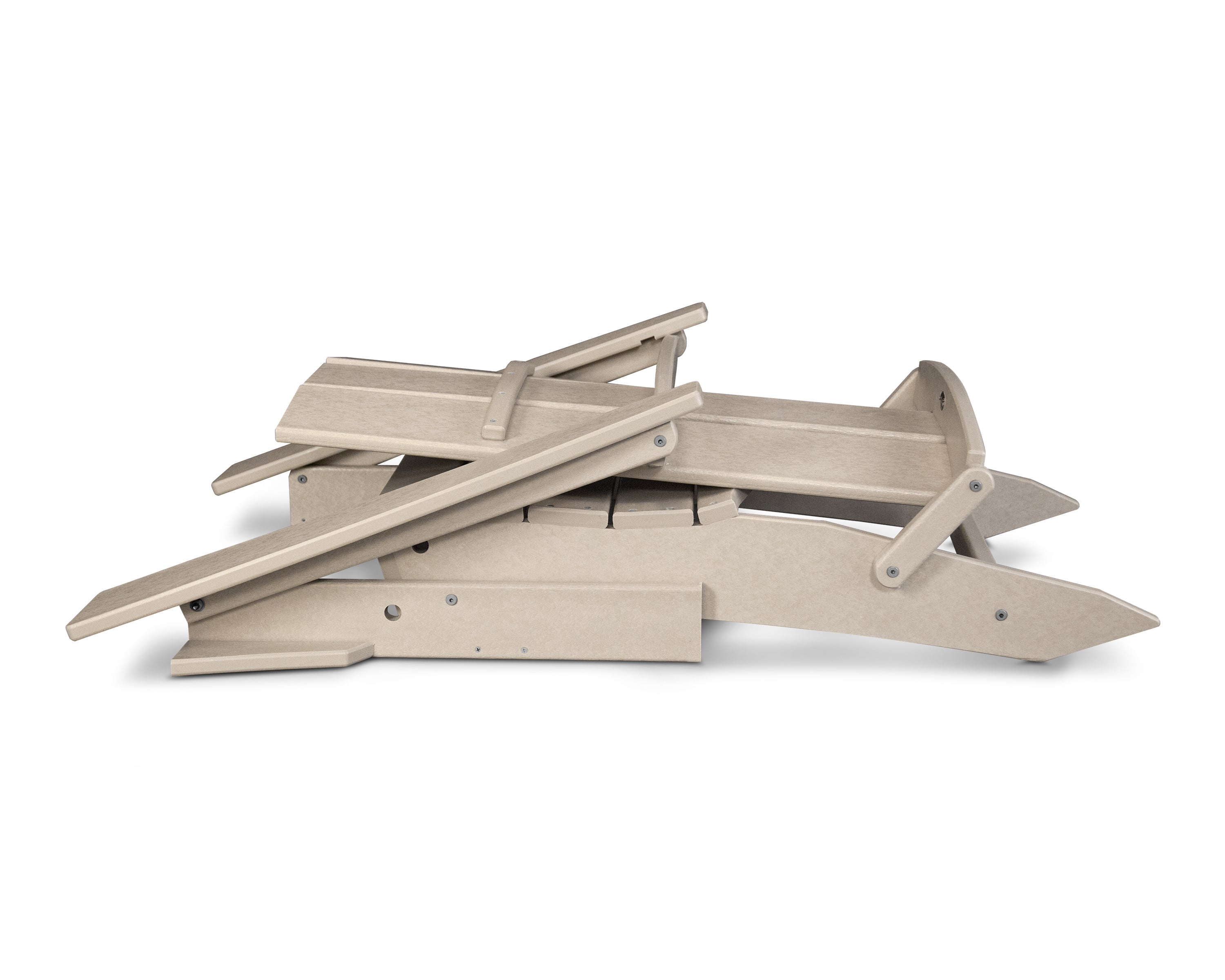 POLYWOOD Modern Folding Adirondack