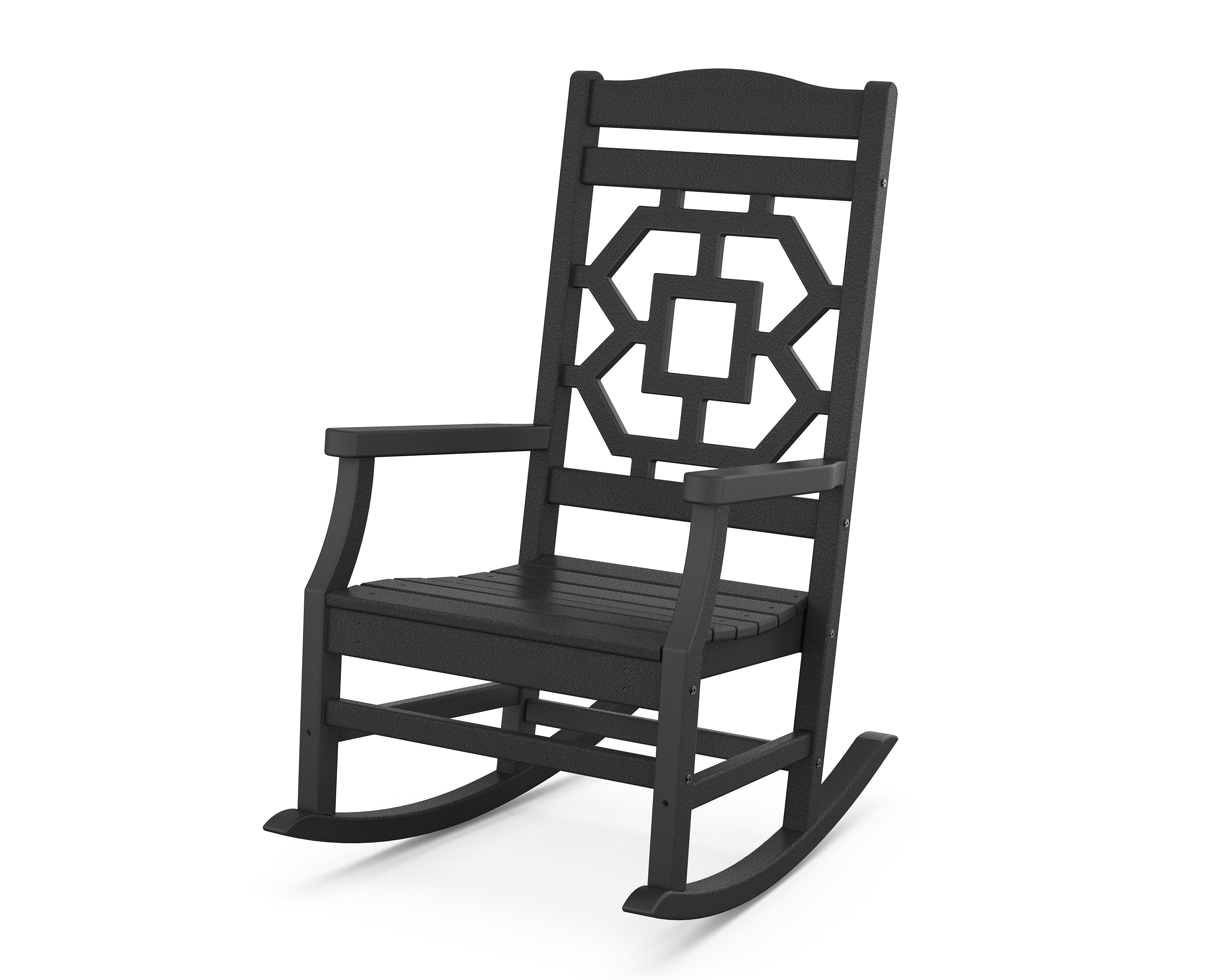 POLYWOOD Chinoiserie Rocking Chair