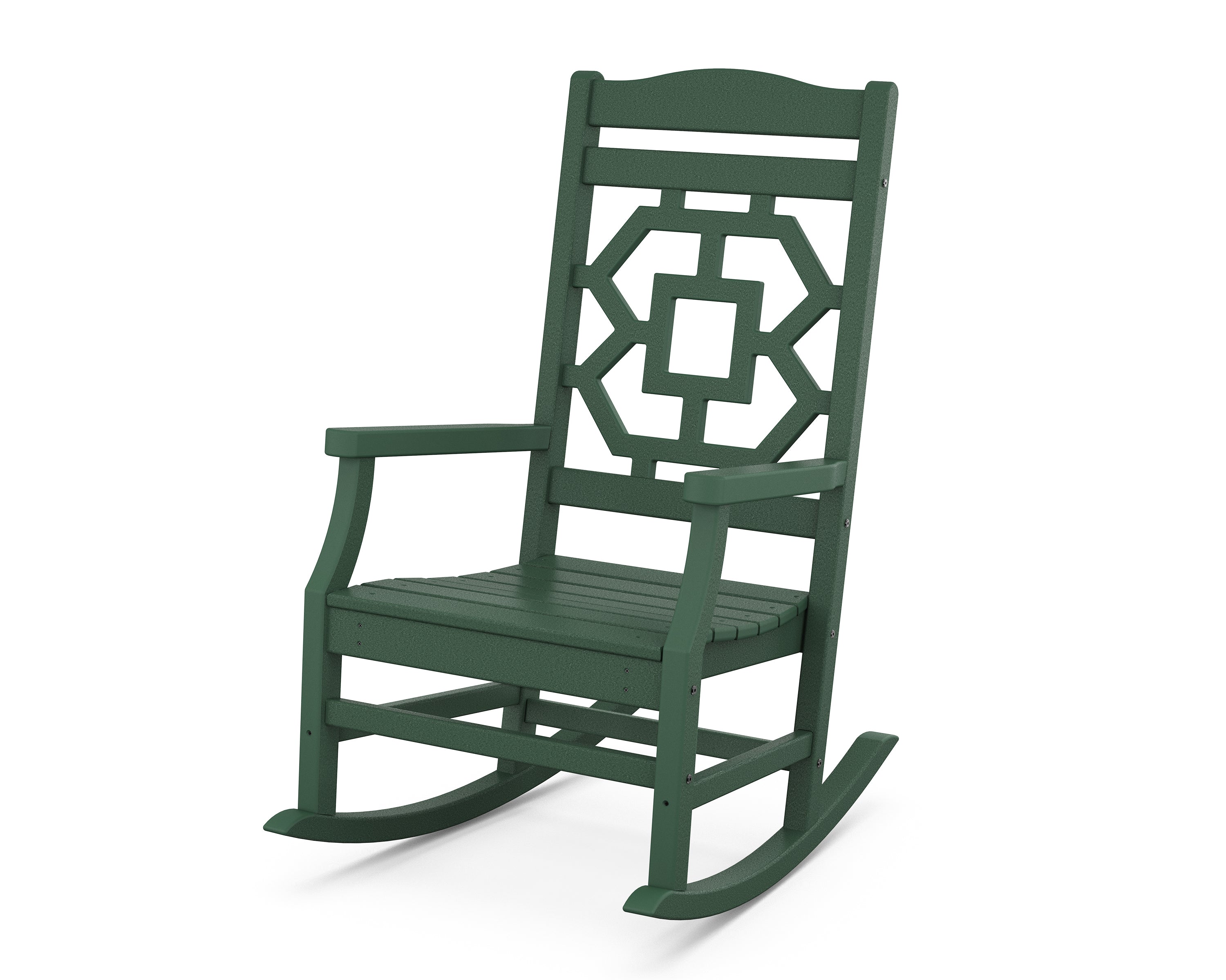 POLYWOOD Chinoiserie Rocking Chair