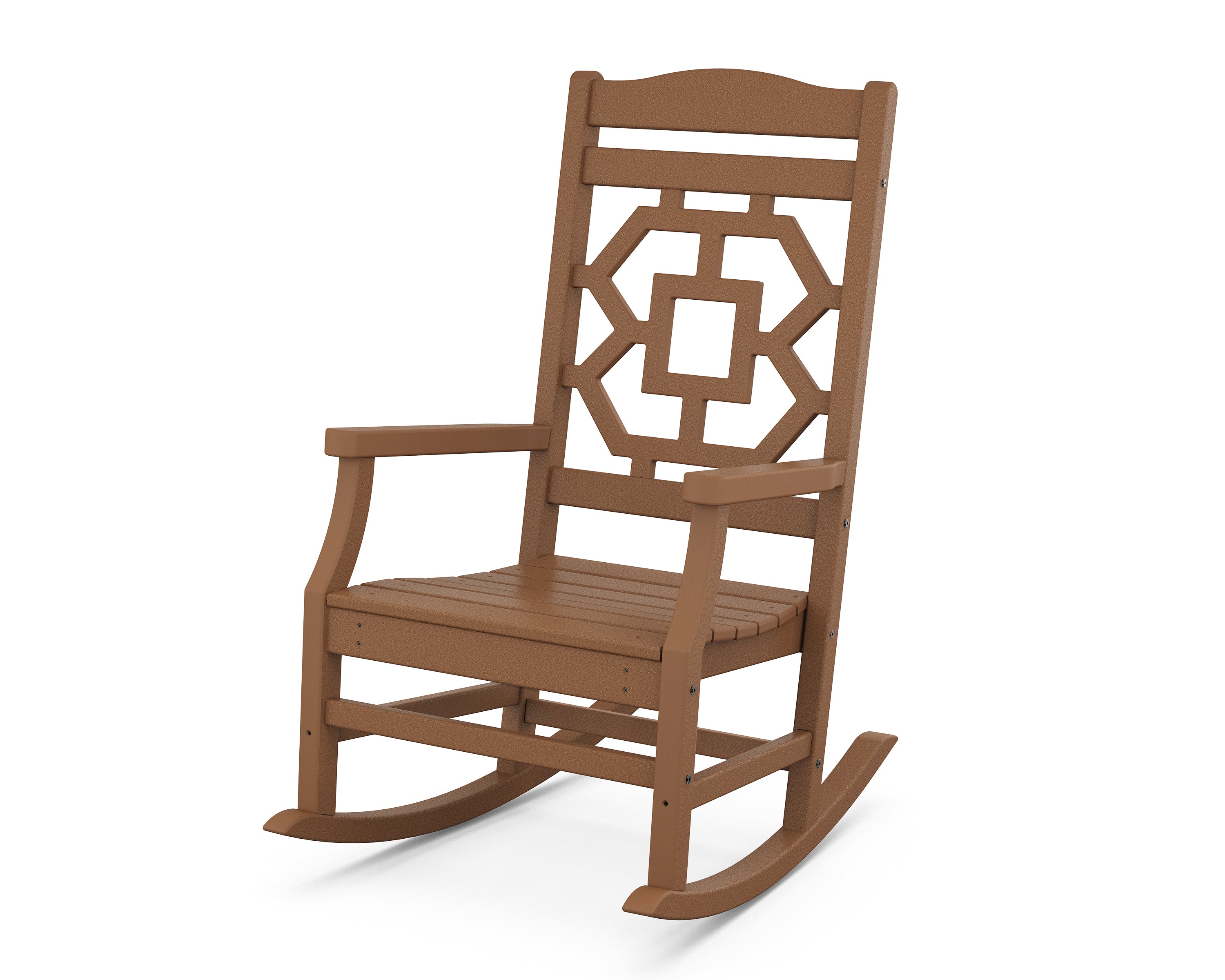 POLYWOOD Chinoiserie Rocking Chair