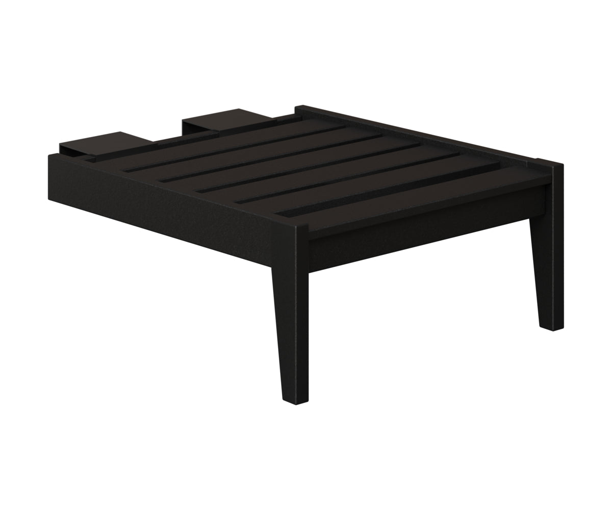 Berlin Gardens Mayhew Add on Chaise Lounge in Black