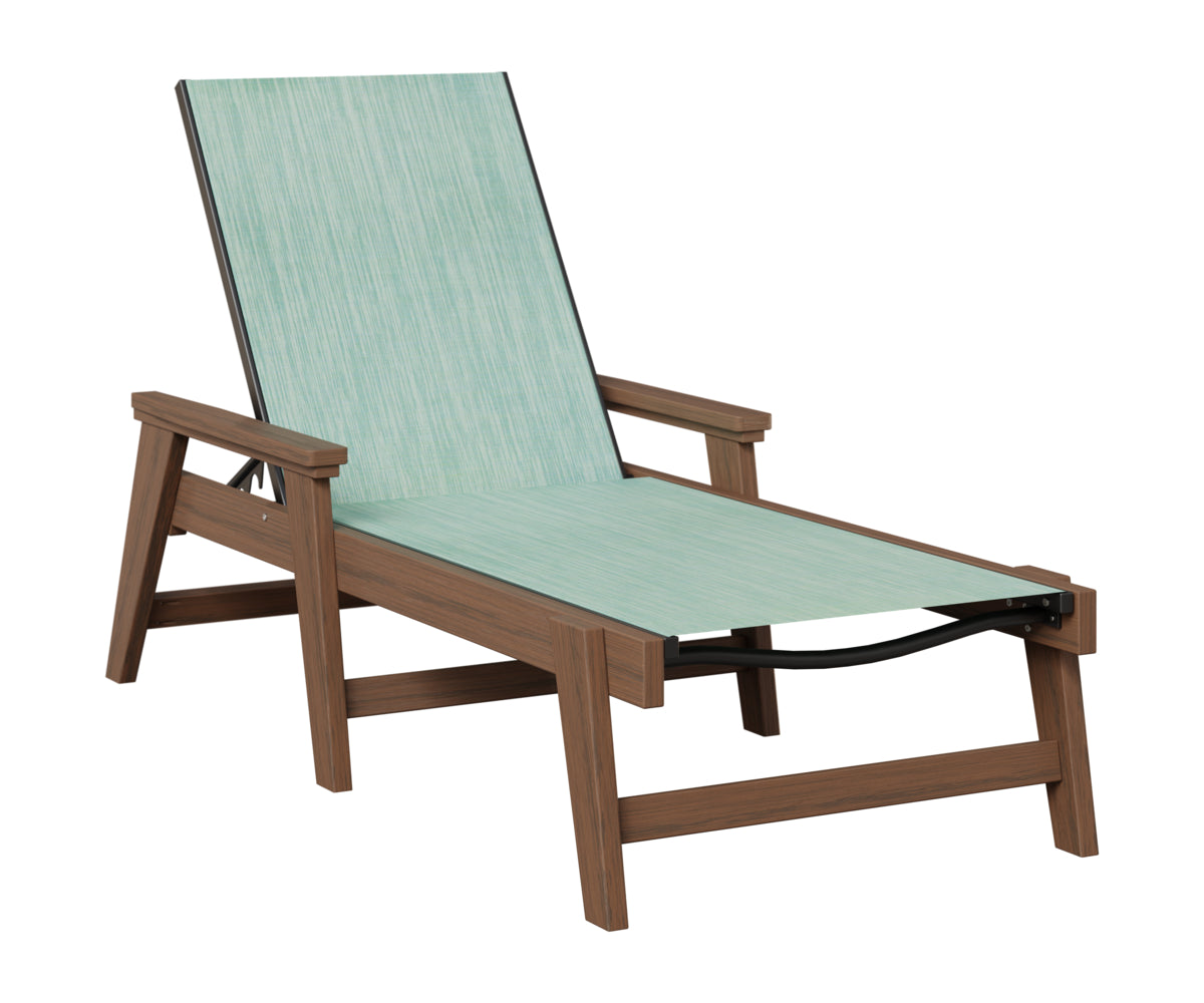 Berlin Gardens Mayhew Sling Chaise w/Arms, lifestyle photo 1