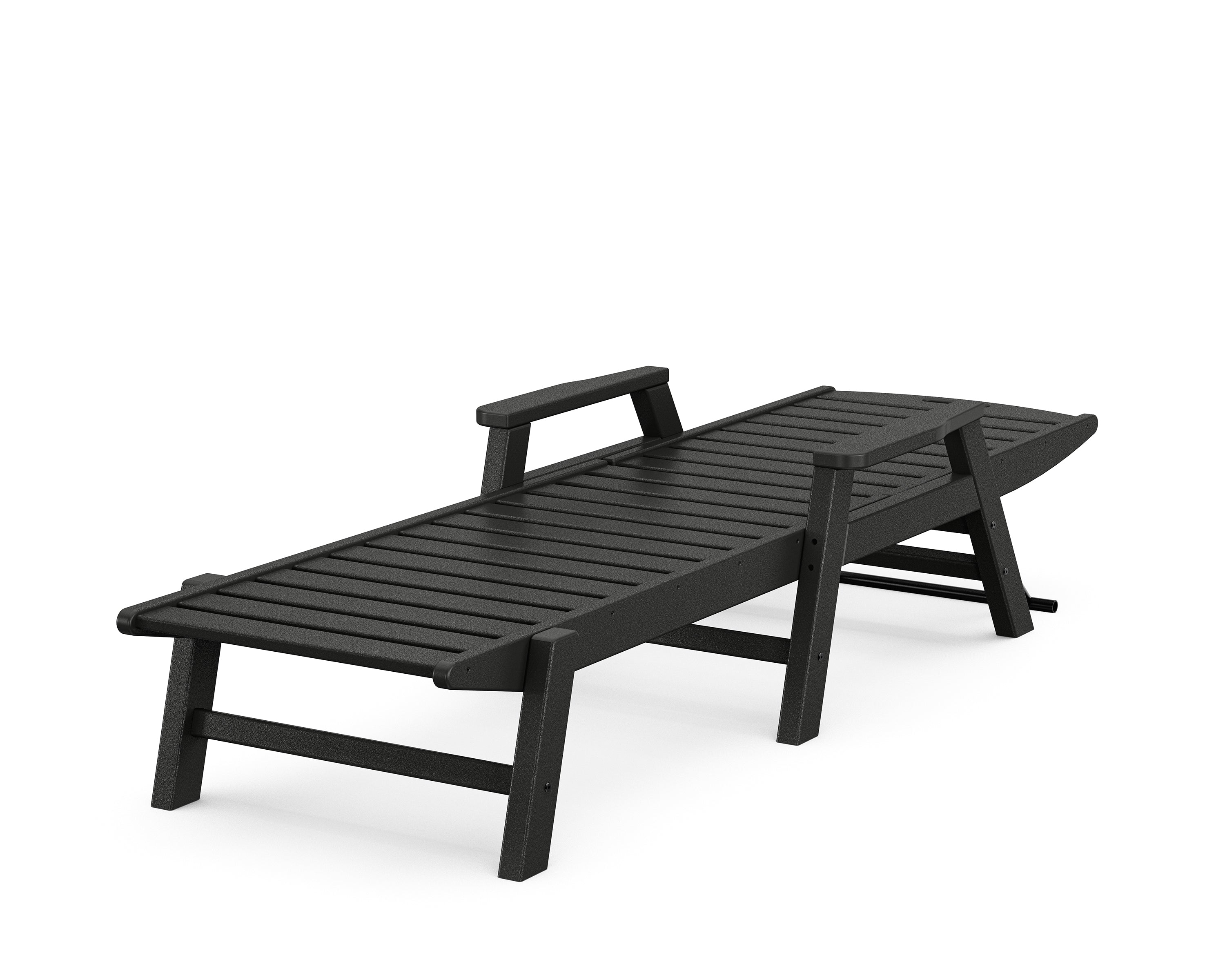 POLYWOOD Nautical Chaise with Arms