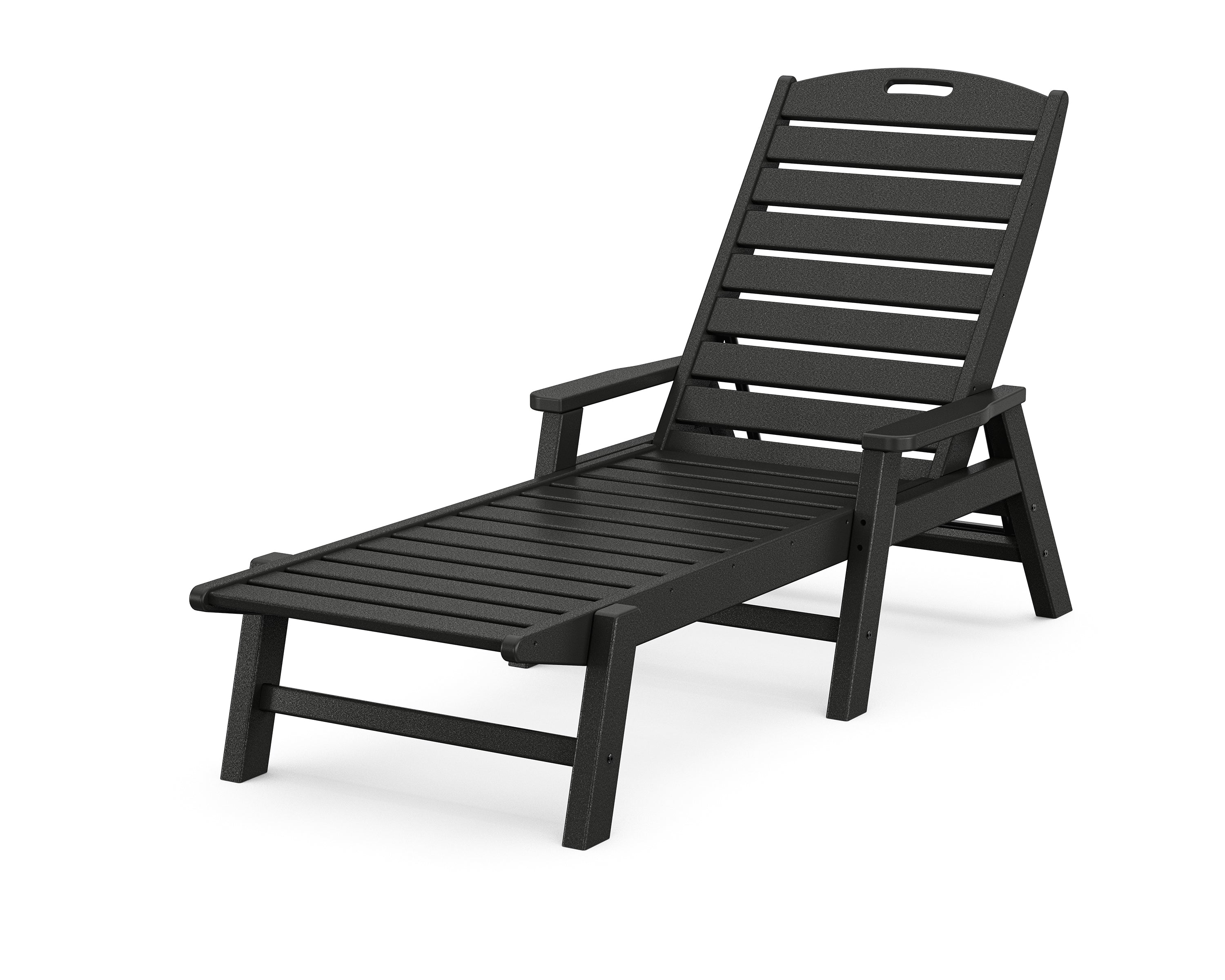 POLYWOOD Nautical Chaise with Arms