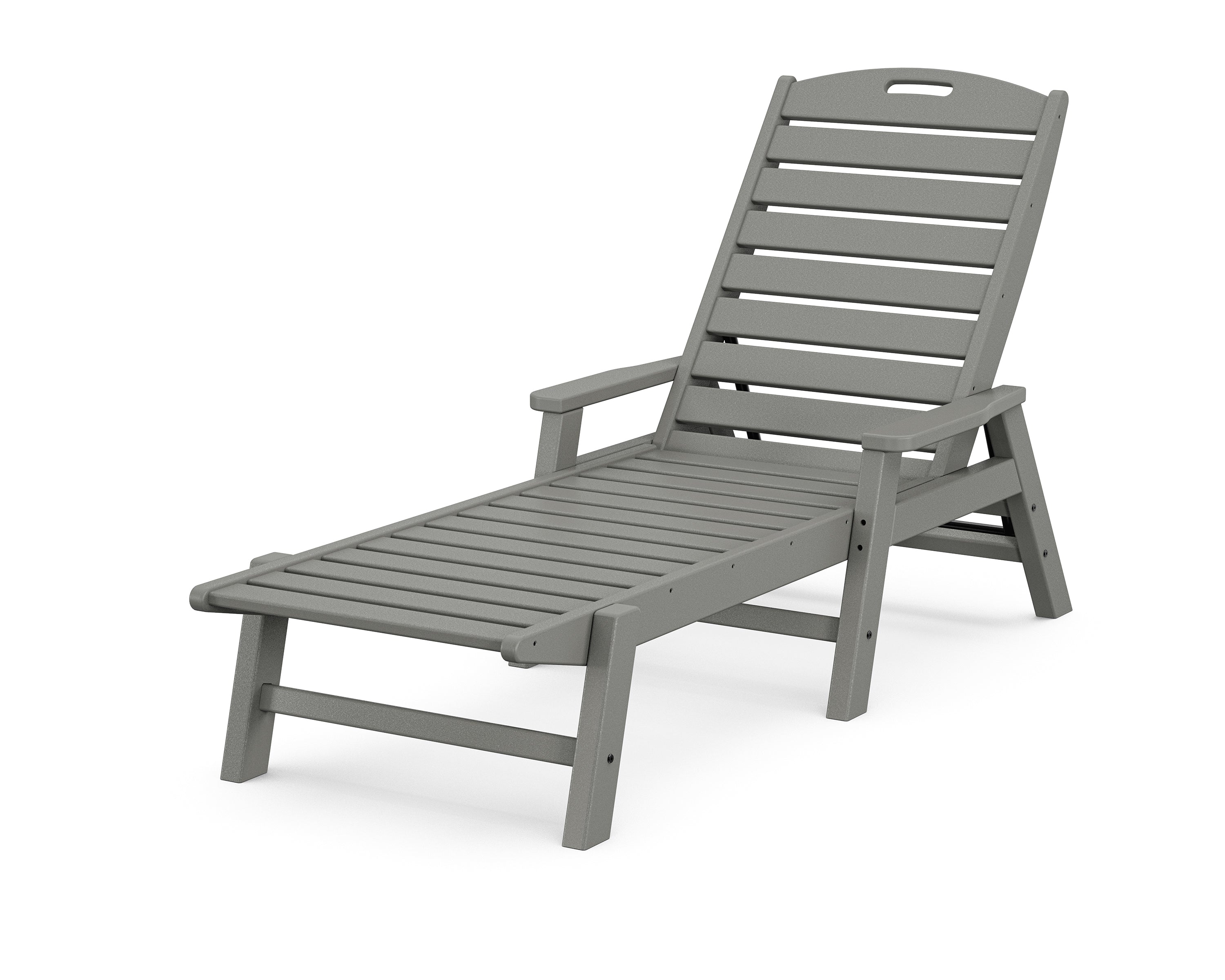 POLYWOOD Nautical Chaise with Arms