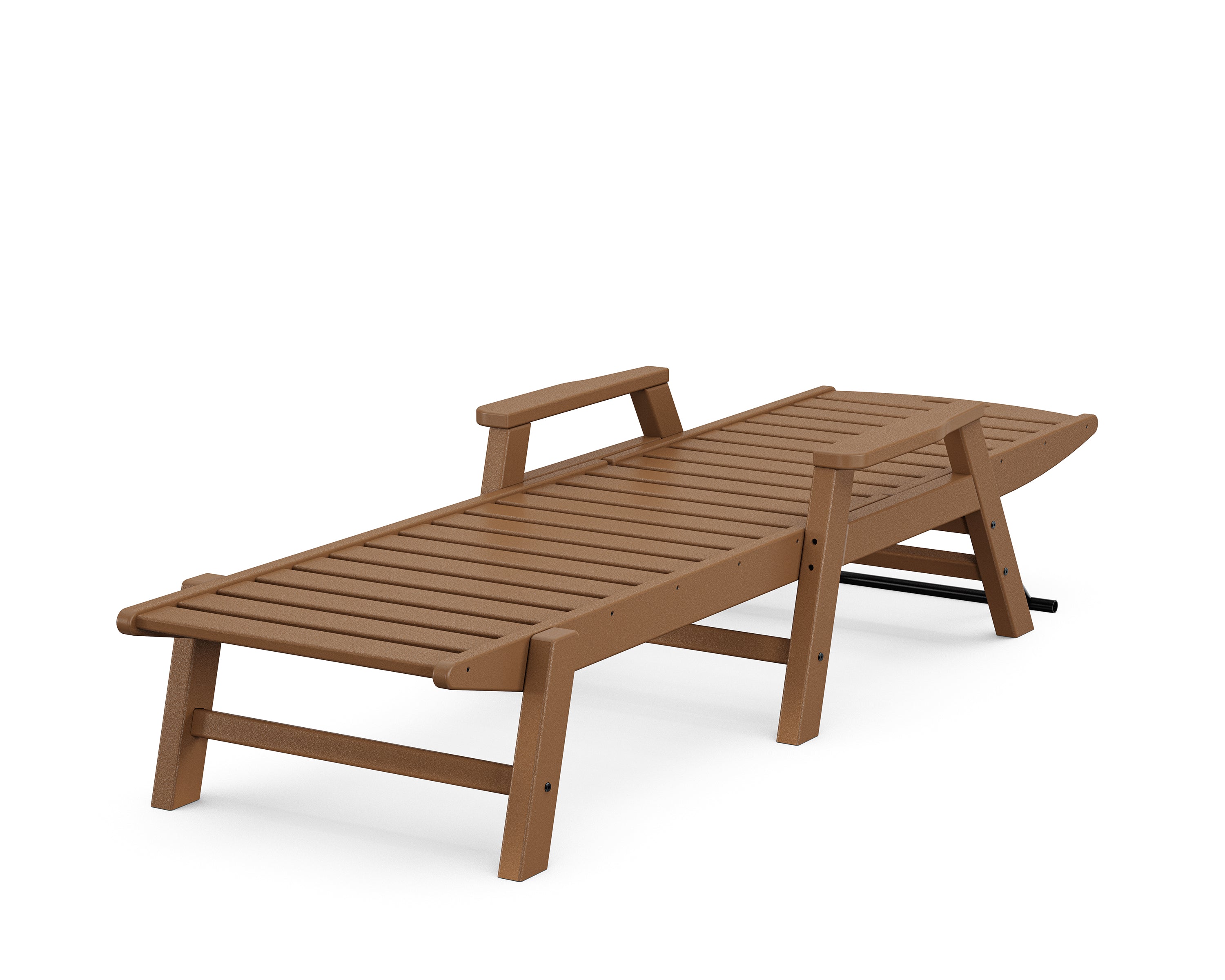 POLYWOOD Nautical Chaise with Arms