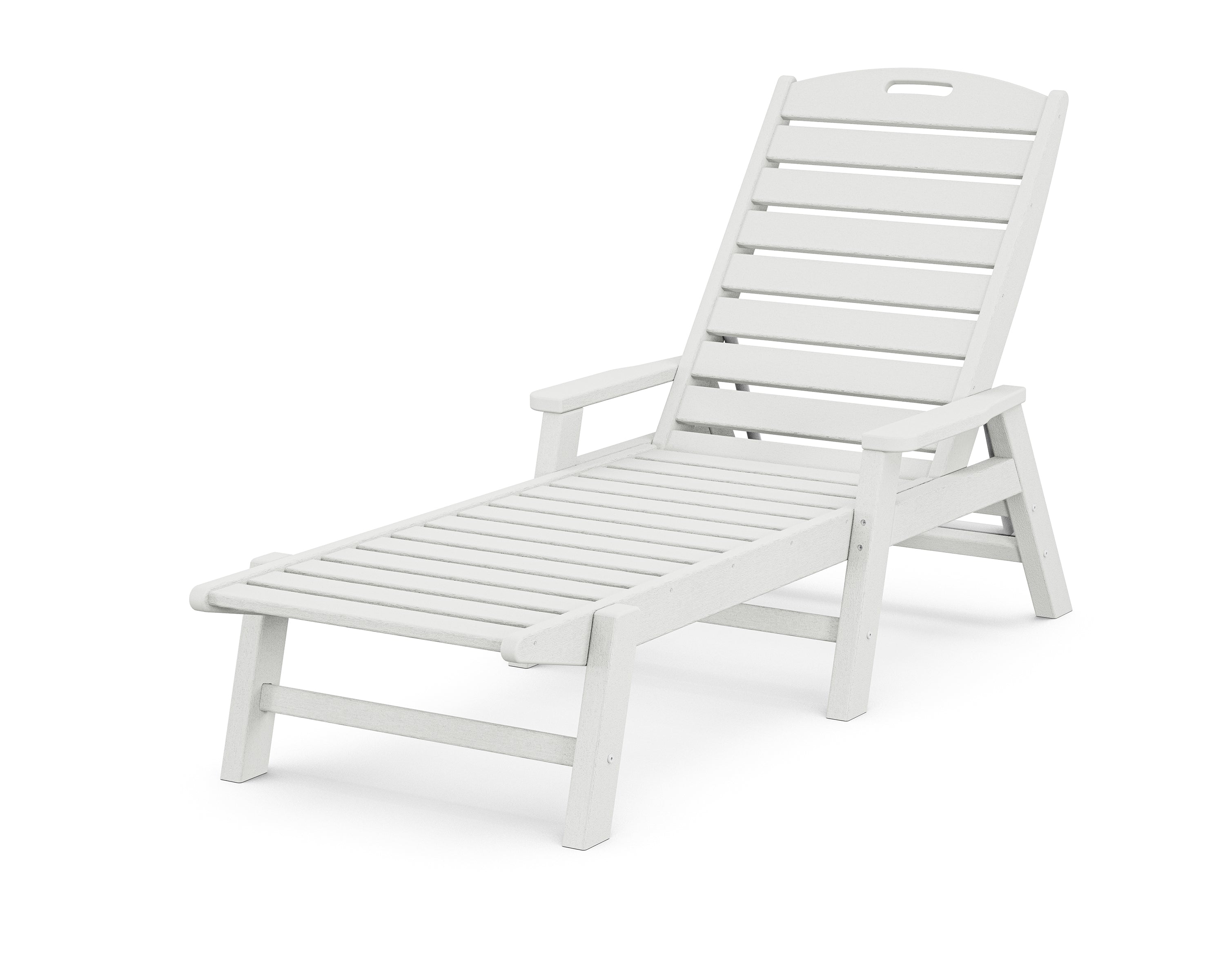 POLYWOOD Nautical Chaise with Arms