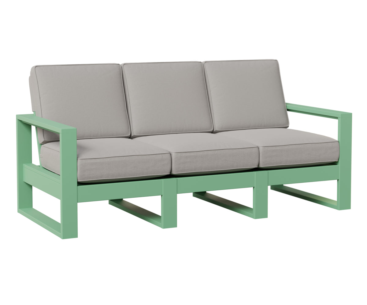 Berlin Gardens Nordic High Back Sofa in Mint