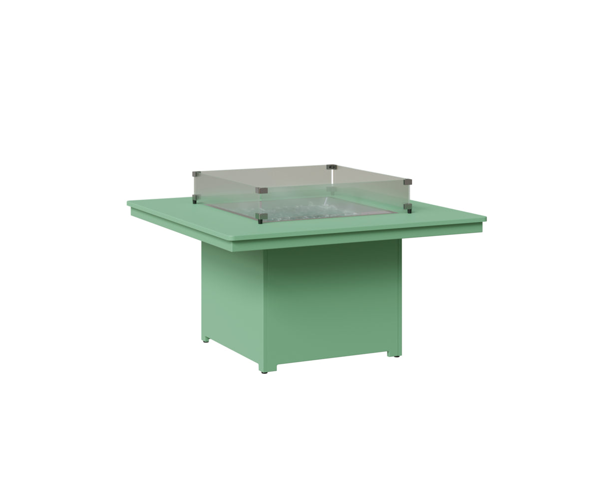 Berlin Gardens Numa 47" Sq Fire Pit in Mint
