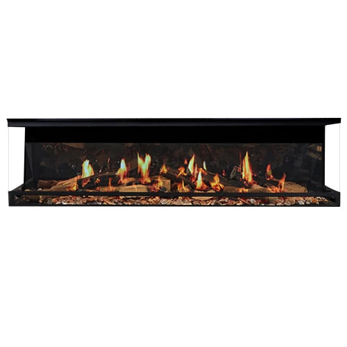 Ortal Holographic Linear Electric Fireplace