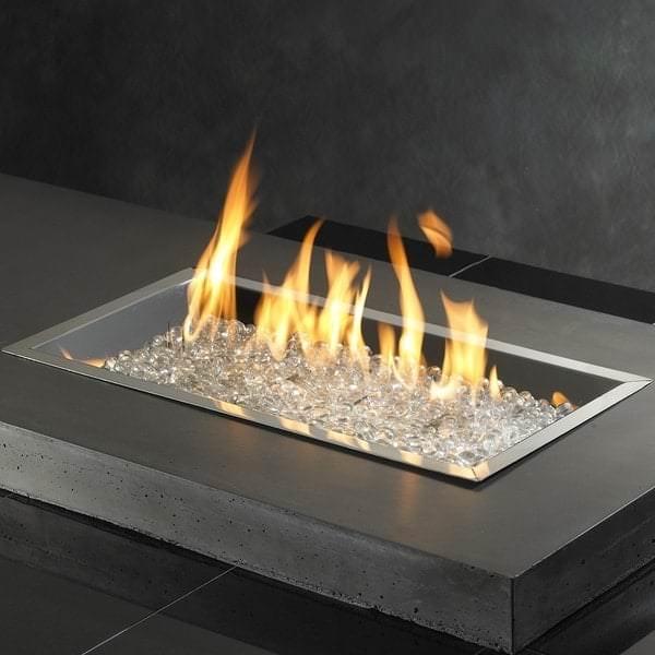 CF-1224-DIY 12 x 24 Rectangular Stainless Steel Gas Burner Kit