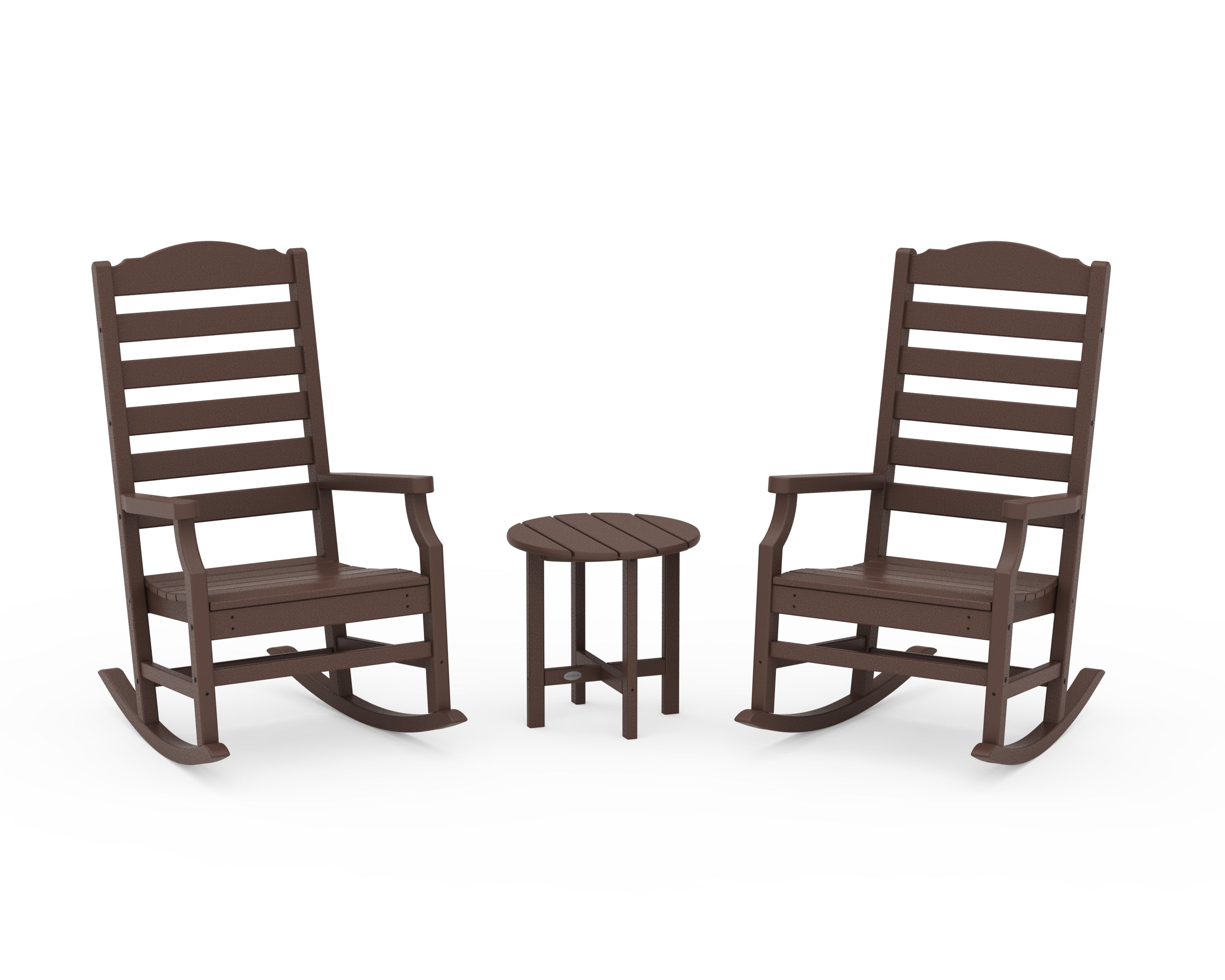 POLYWOOD Savannah 3-Piece Rocking Chair Set