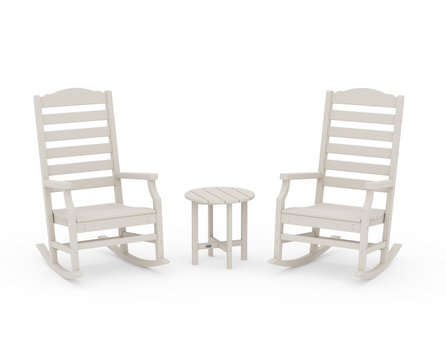 POLYWOOD Savannah 3-Piece Rocking Chair Set