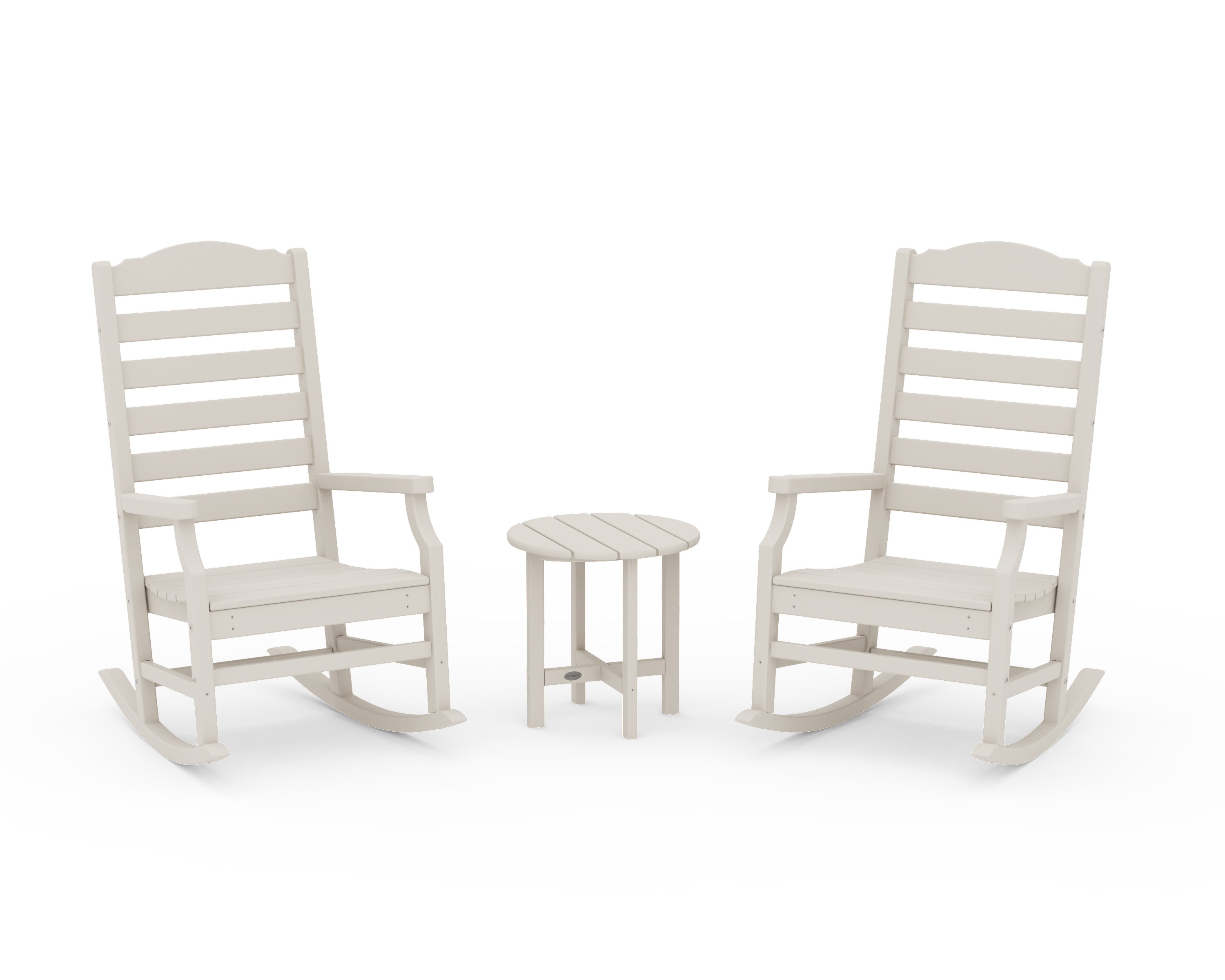 POLYWOOD Savannah 3-Piece Rocking Chair Set