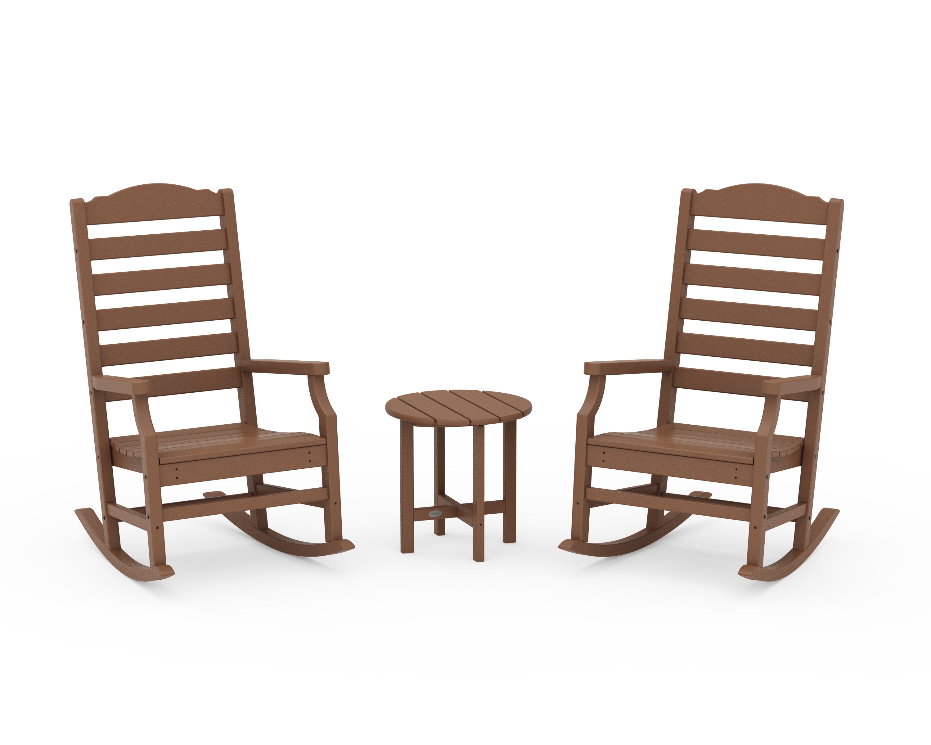 POLYWOOD Savannah 3-Piece Rocking Chair Set