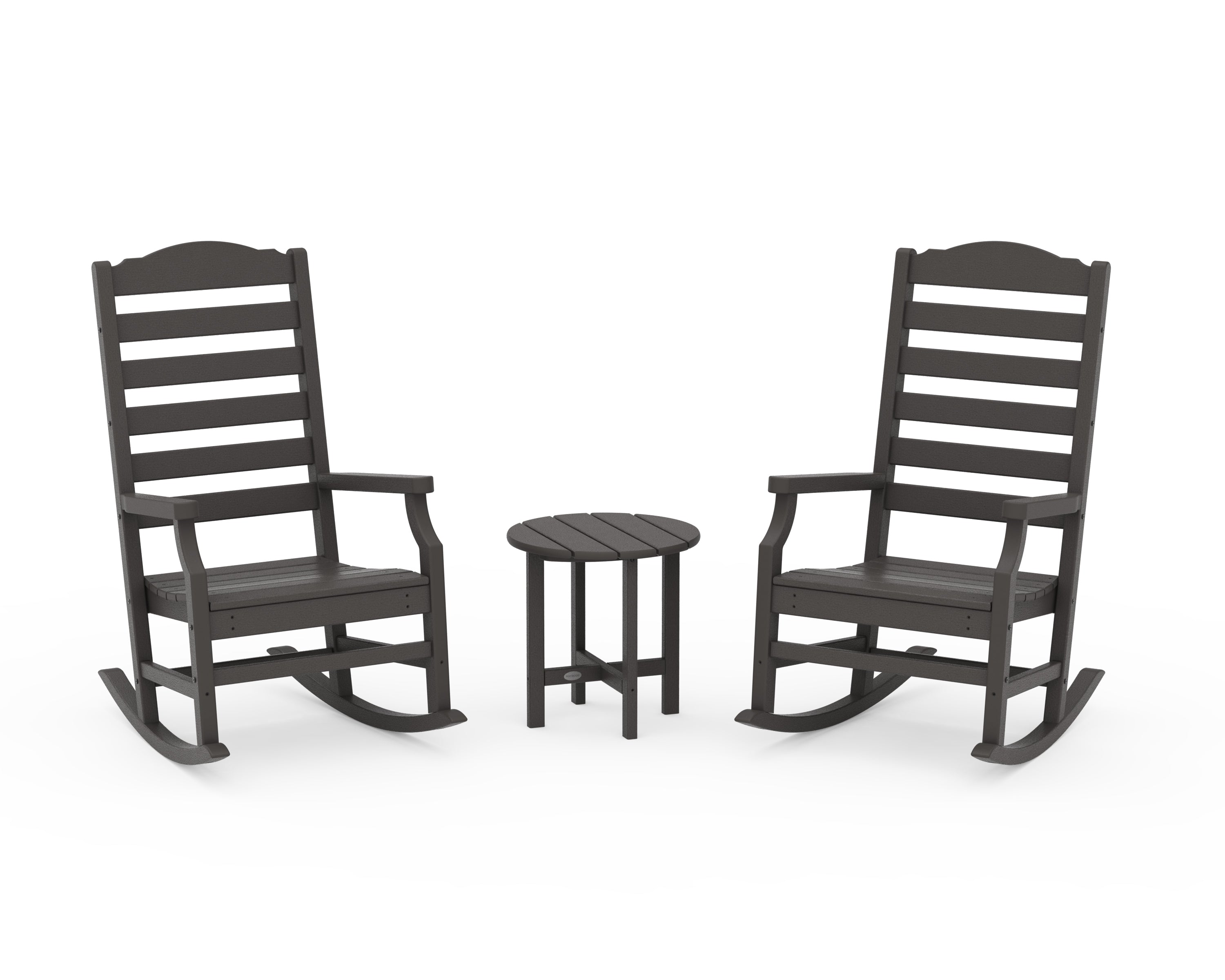 POLYWOOD Savannah 3-Piece Rocking Chair Set