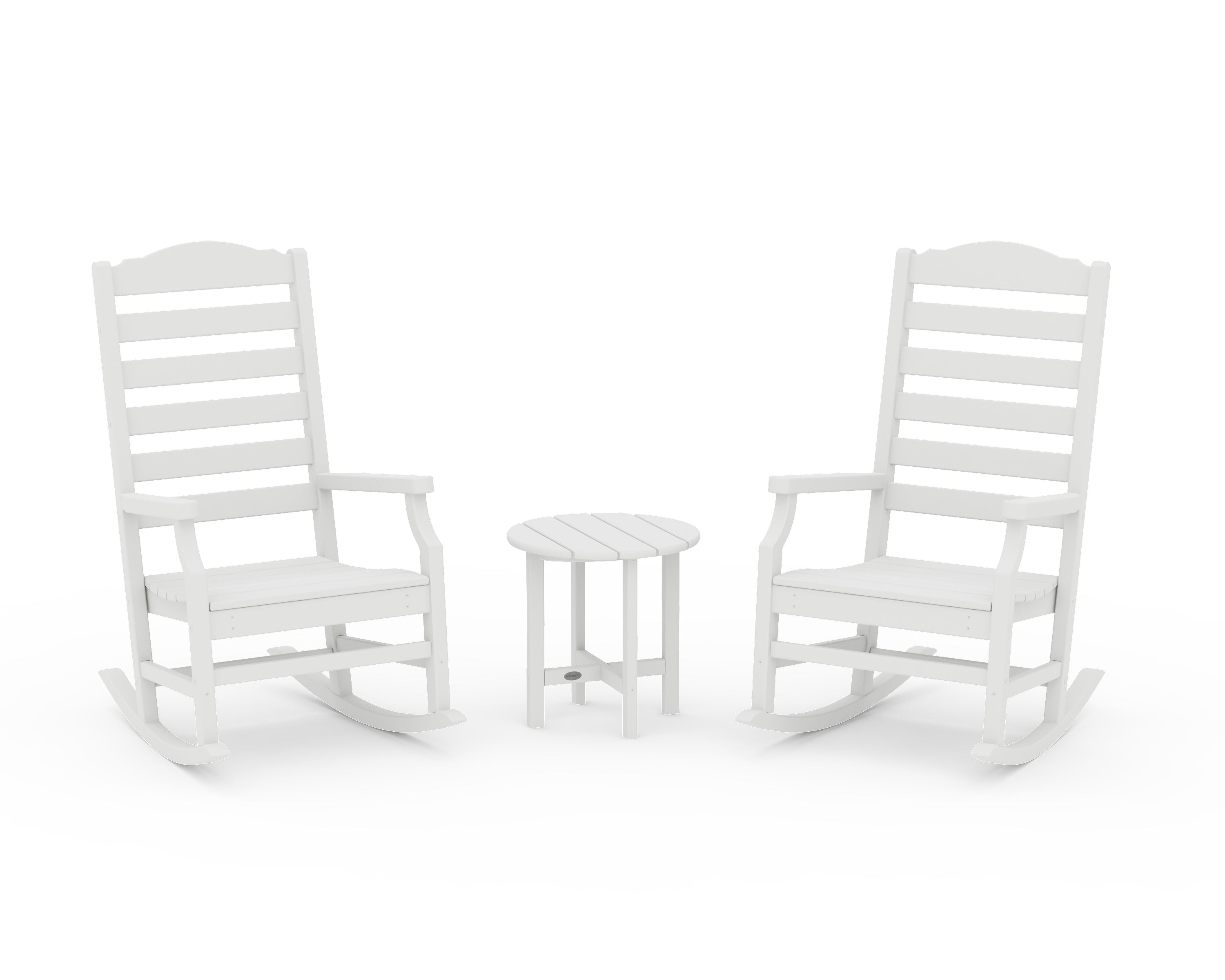 POLYWOOD Savannah 3-Piece Rocking Chair Set