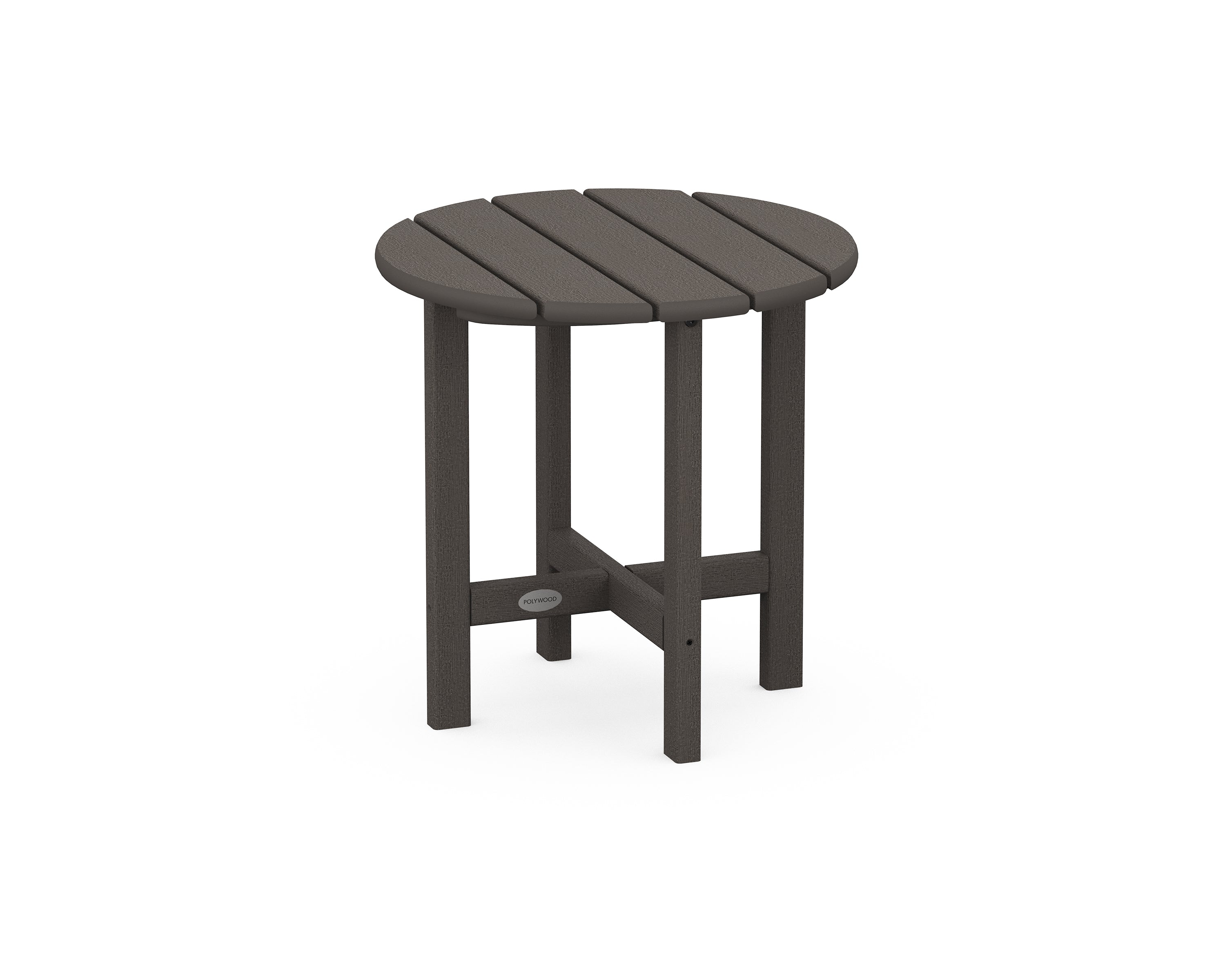 POLYWOOD Round 18" Side Table