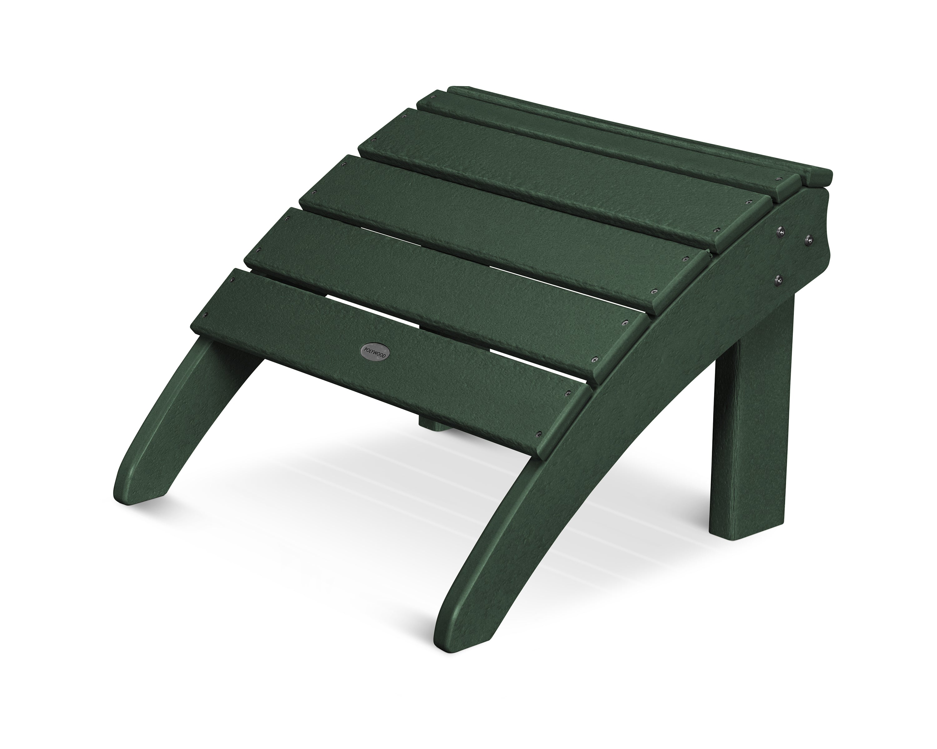 POLYWOOD Seashell Ottoman