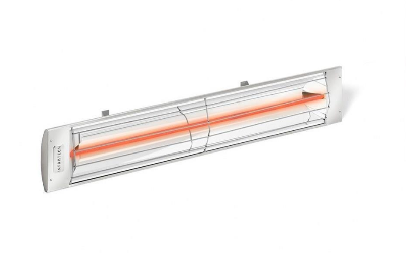 Infratech WD-Series WD-4048 Electric Outdoor Heater – 4000W, 480V (Stainless Steel)