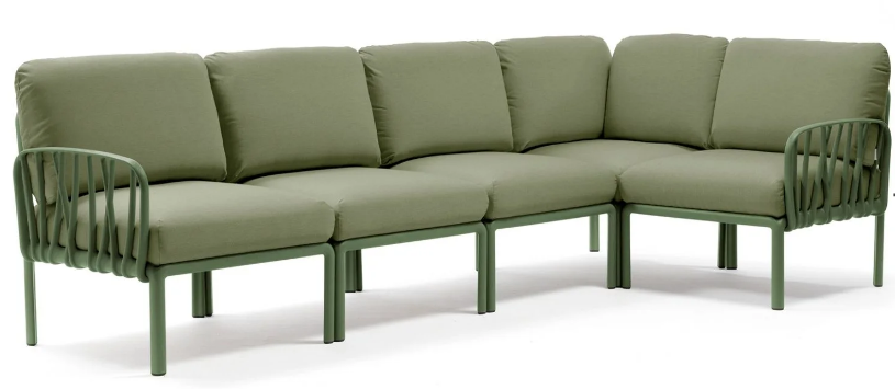 Nardi Komodo 5 Modular Outdoor Sofa - Flexible Design