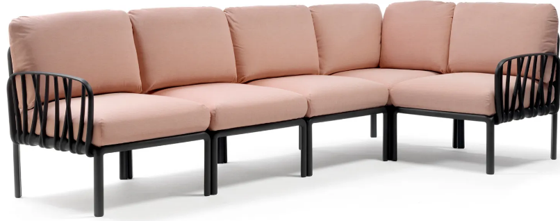 Nardi Komodo 5 Modular Outdoor Sofa - Flexible Design