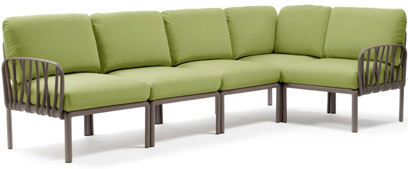Nardi Komodo 5 Modular Outdoor Sofa - Flexible Design