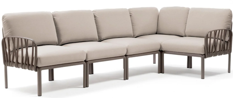 Nardi Komodo 5 Modular Outdoor Sofa - Flexible Design