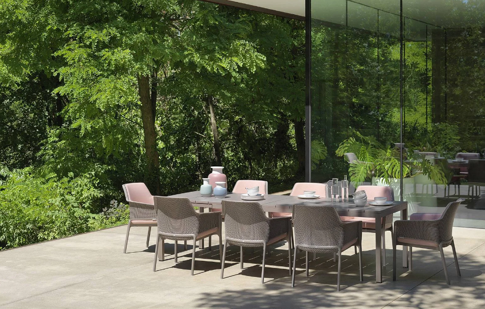 Nardi Rio 210 Extensible Outdoor Dining Table