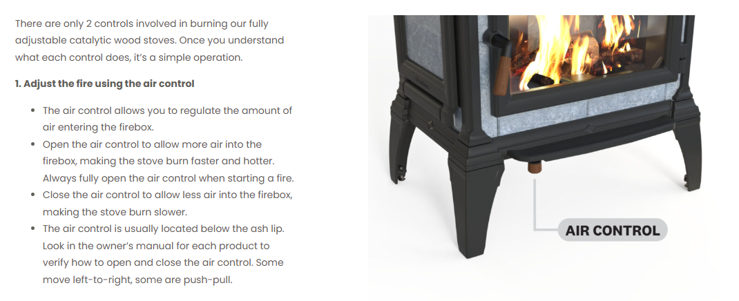 Hearthstone Heritage TruHybrid Wood Stove