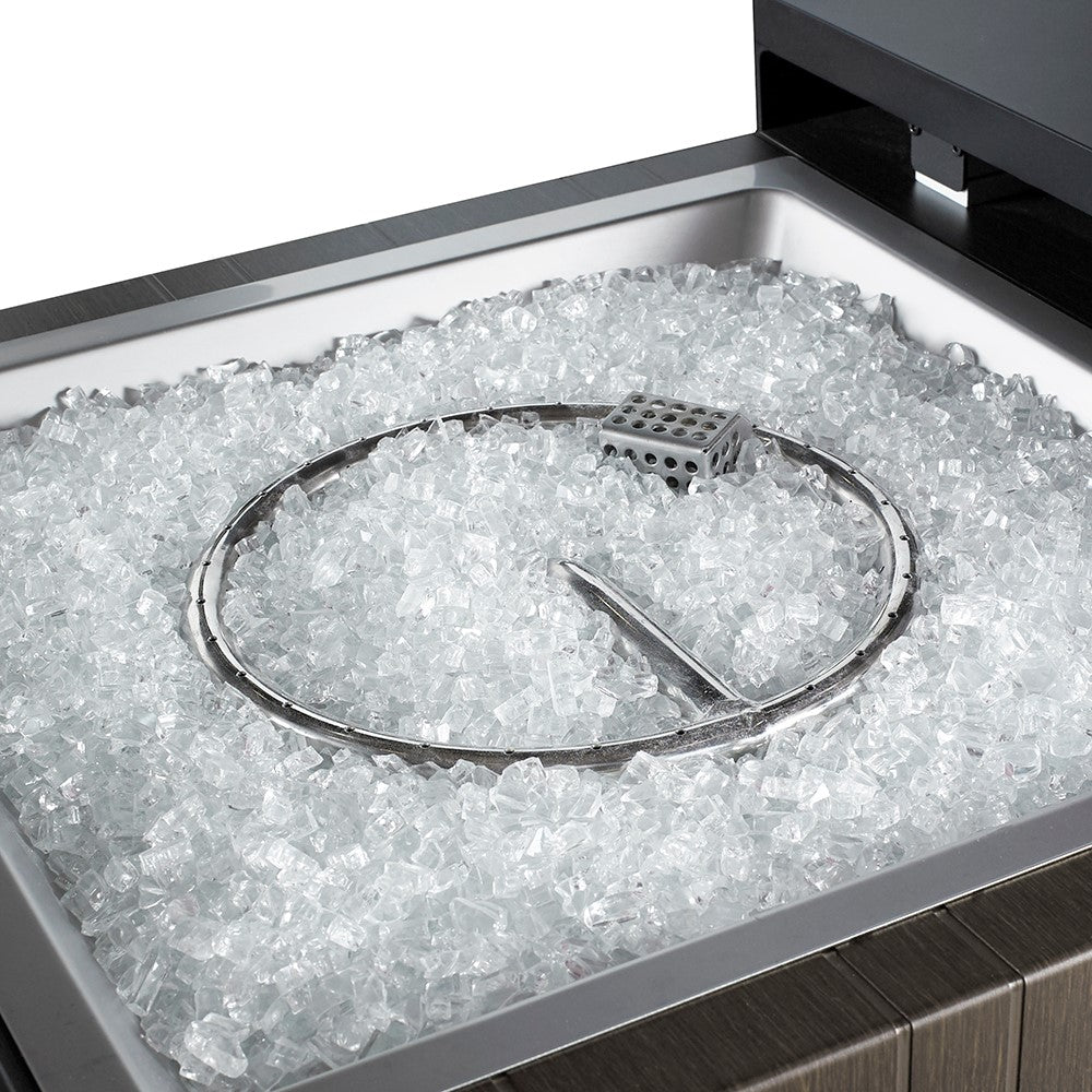 Plank & Hide 48"x24" Rectangle Functional Propane Fire Pit